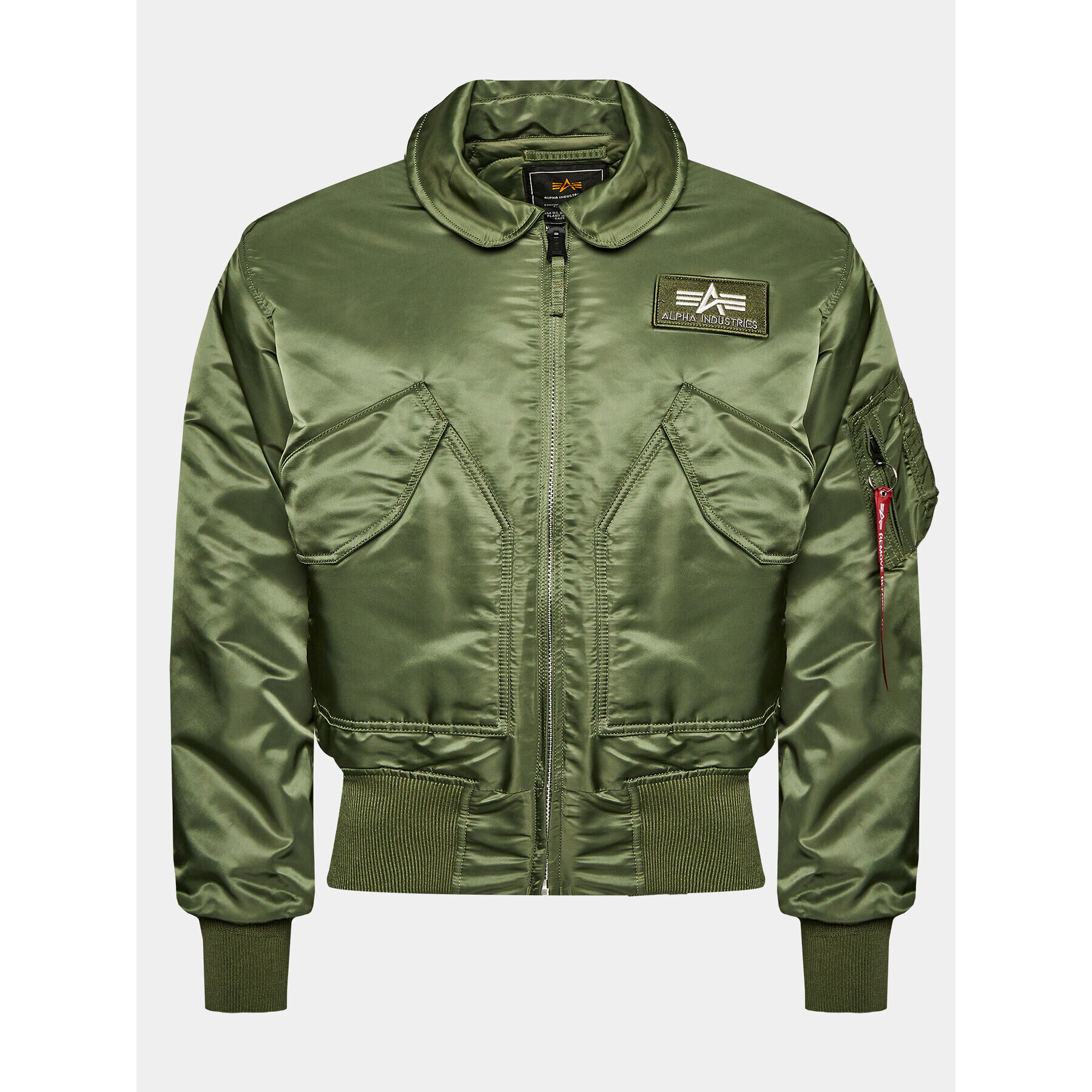 Alpha Industries Bomber jakna Cwu 45 100102 Zelena Regular Fit - Pepit.si