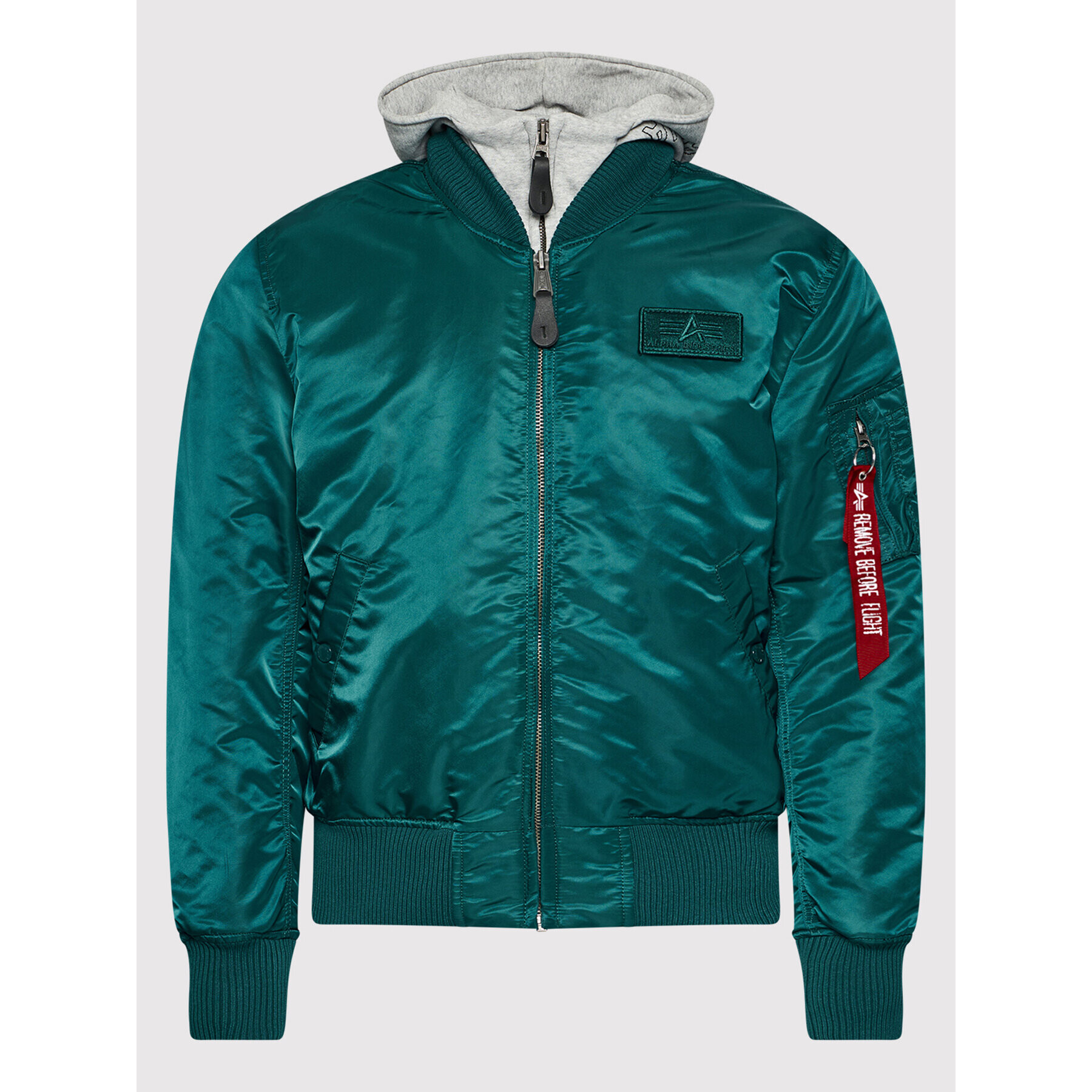 Alpha Industries Bomber jakna Ma-1 D-Tec 183110 Modra Regular Fit - Pepit.si