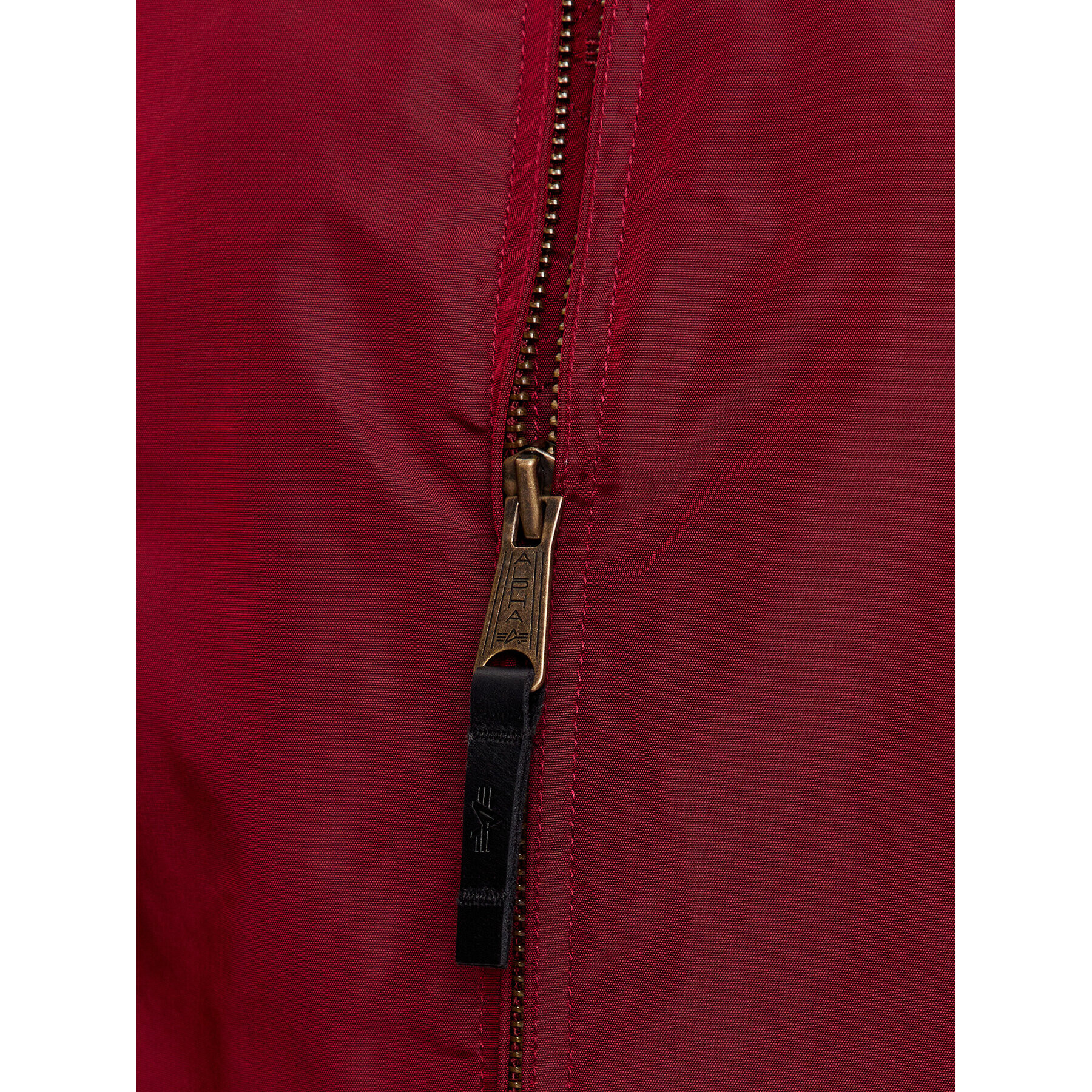 Alpha Industries Bomber jakna MA-1 141041 Bordo rdeča Slim Fit - Pepit.si