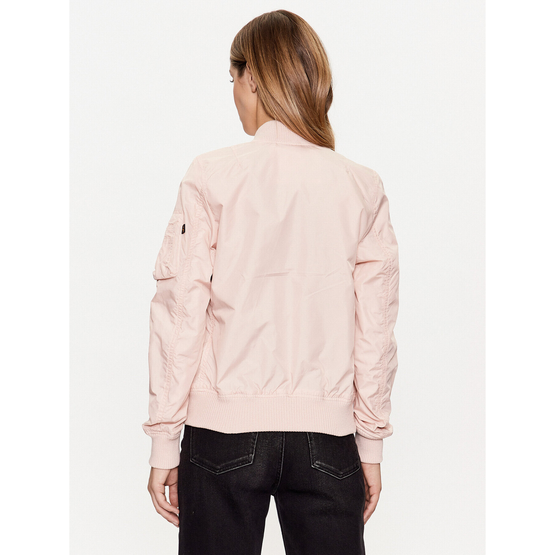 Alpha Industries Bomber jakna MA-1 141041 Roza Regular Fit - Pepit.si