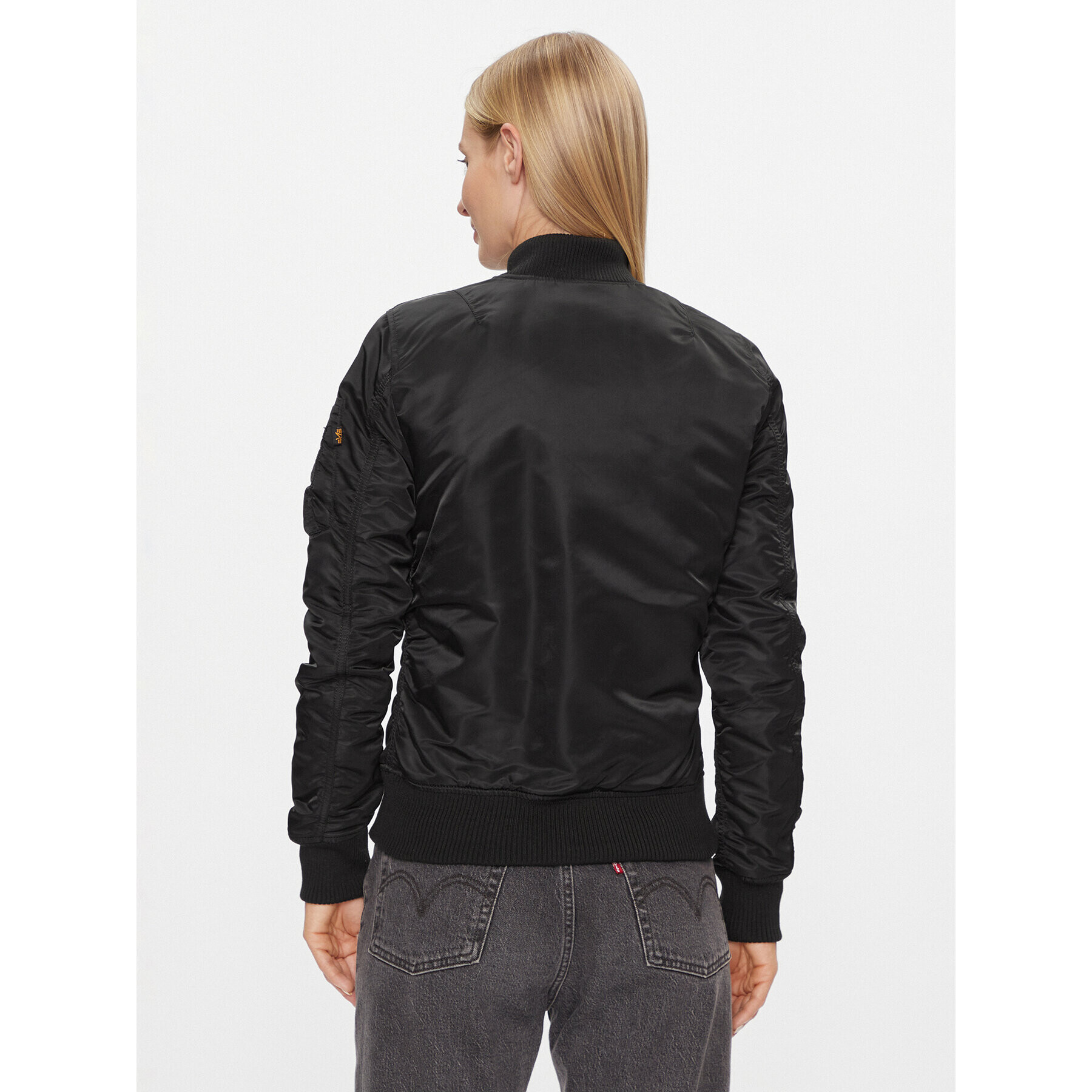 Alpha Industries Bomber jakna MA-1 VF 59 133009 Črna Regular Fit - Pepit.si