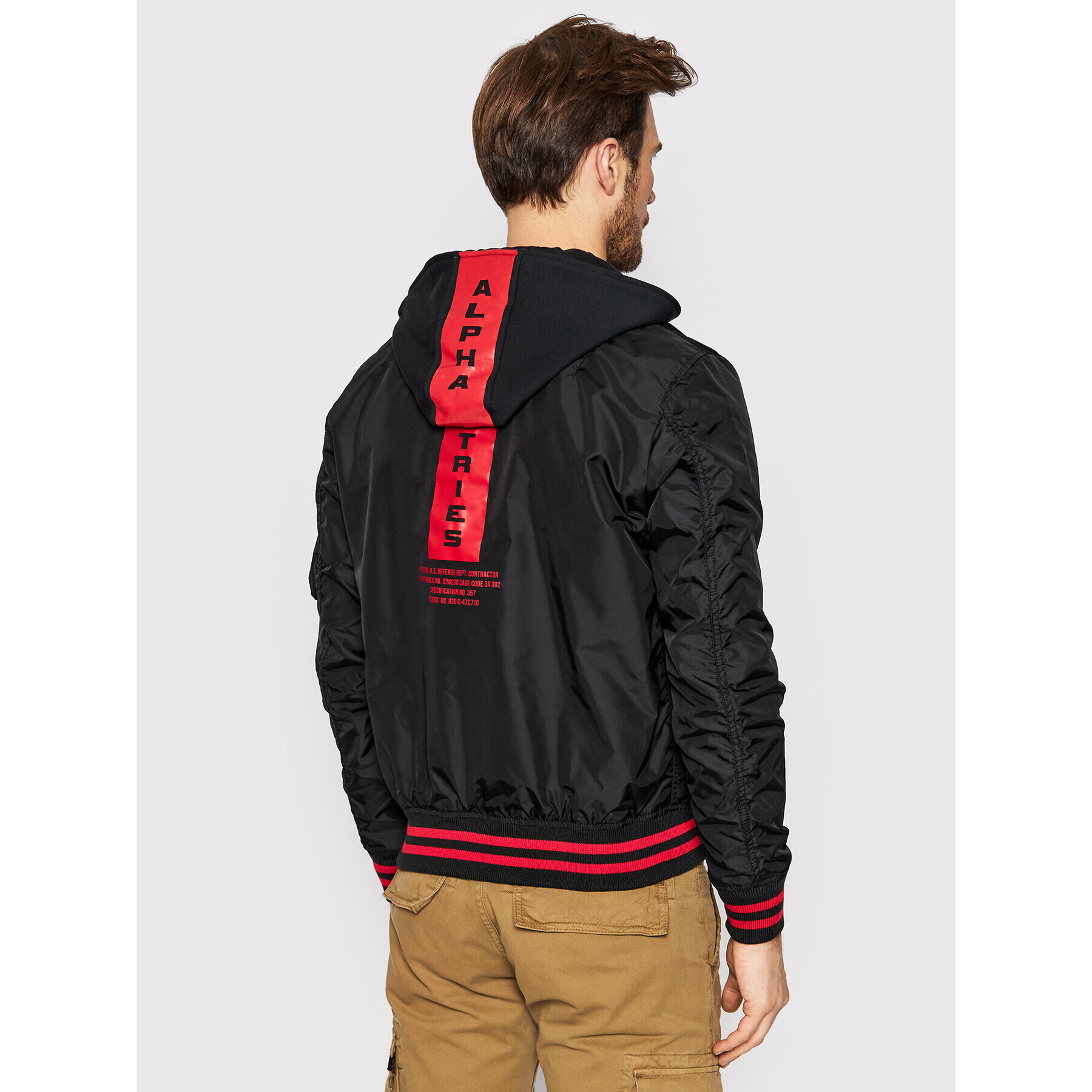 Alpha Industries Bomber jakna Ma-1Tt 126108 Črna Regular Fit - Pepit.si