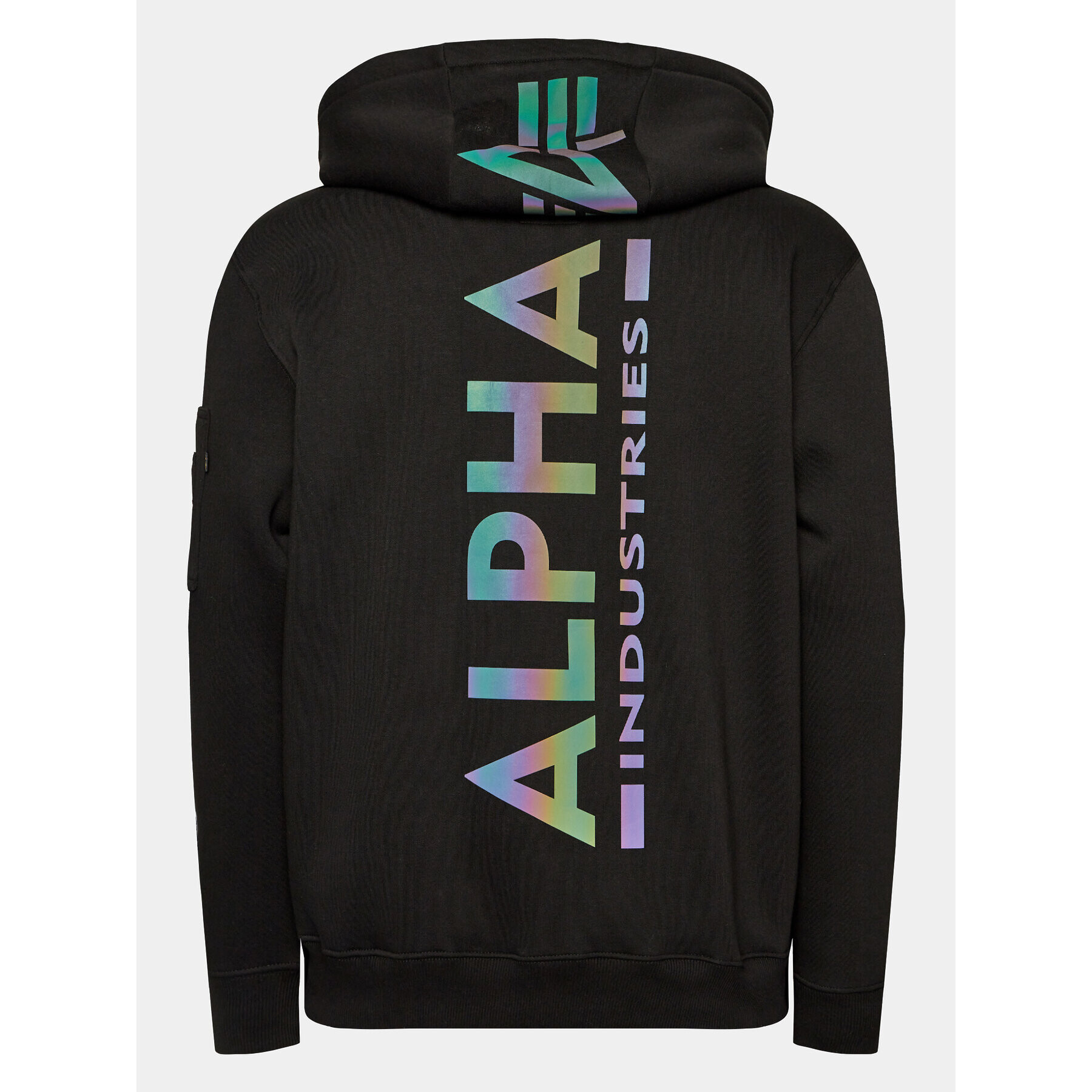 Alpha Industries Jopa Back Print 178318 Črna Regular Fit - Pepit.si