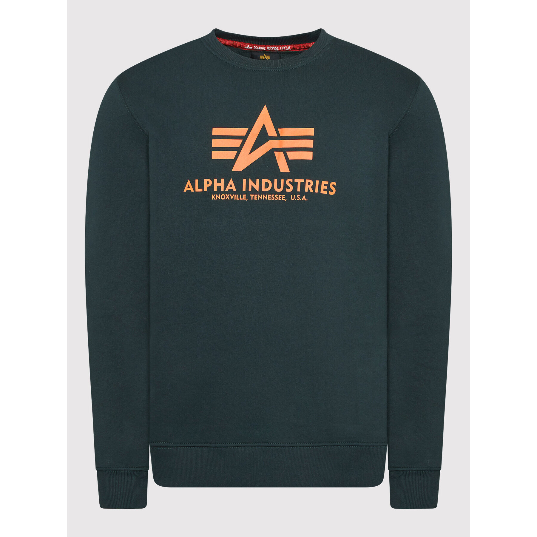 Alpha Industries Jopa Basic 178302 Mornarsko modra Regular Fit - Pepit.si