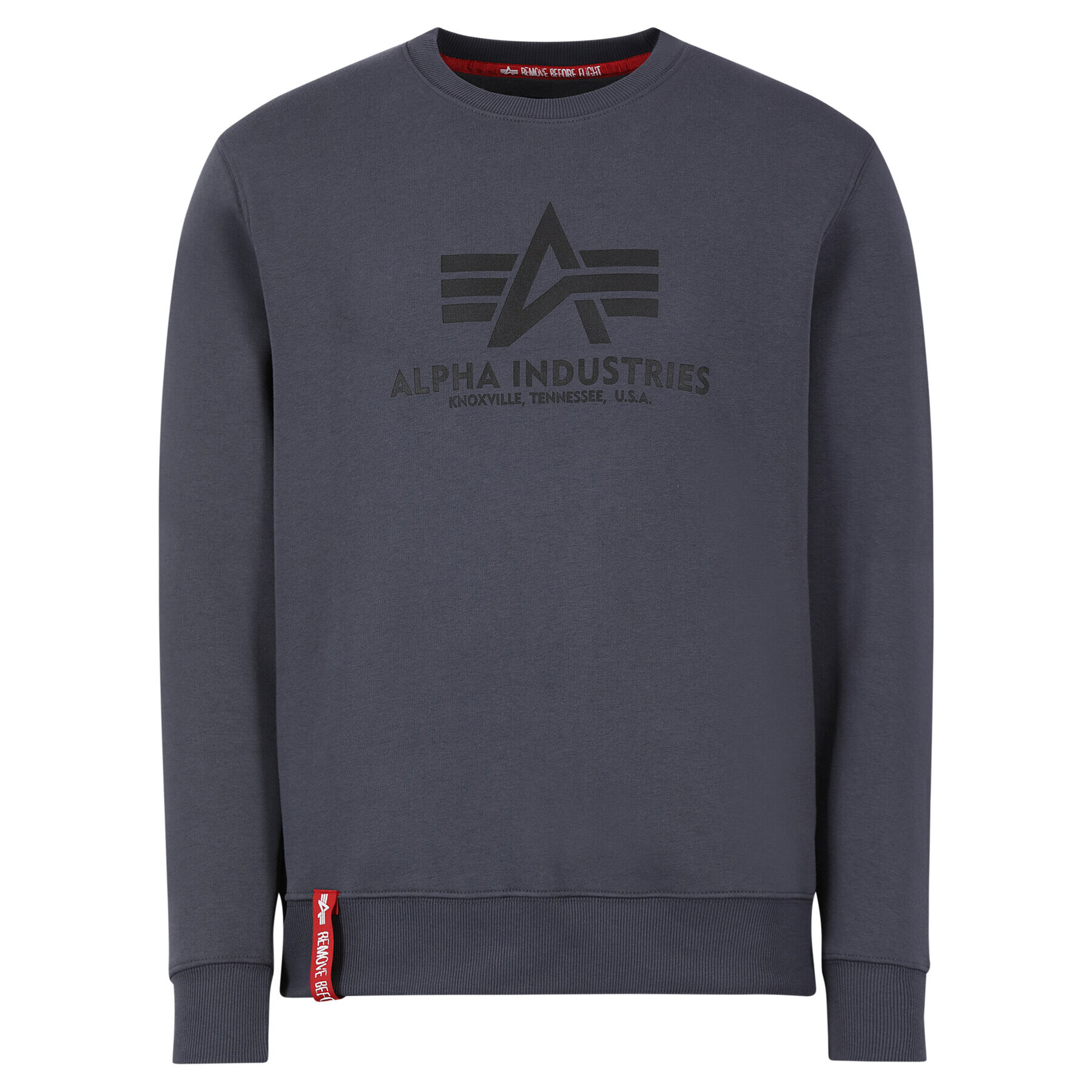 Alpha Industries Jopa Basic 178302 Siva Regular Fit - Pepit.si