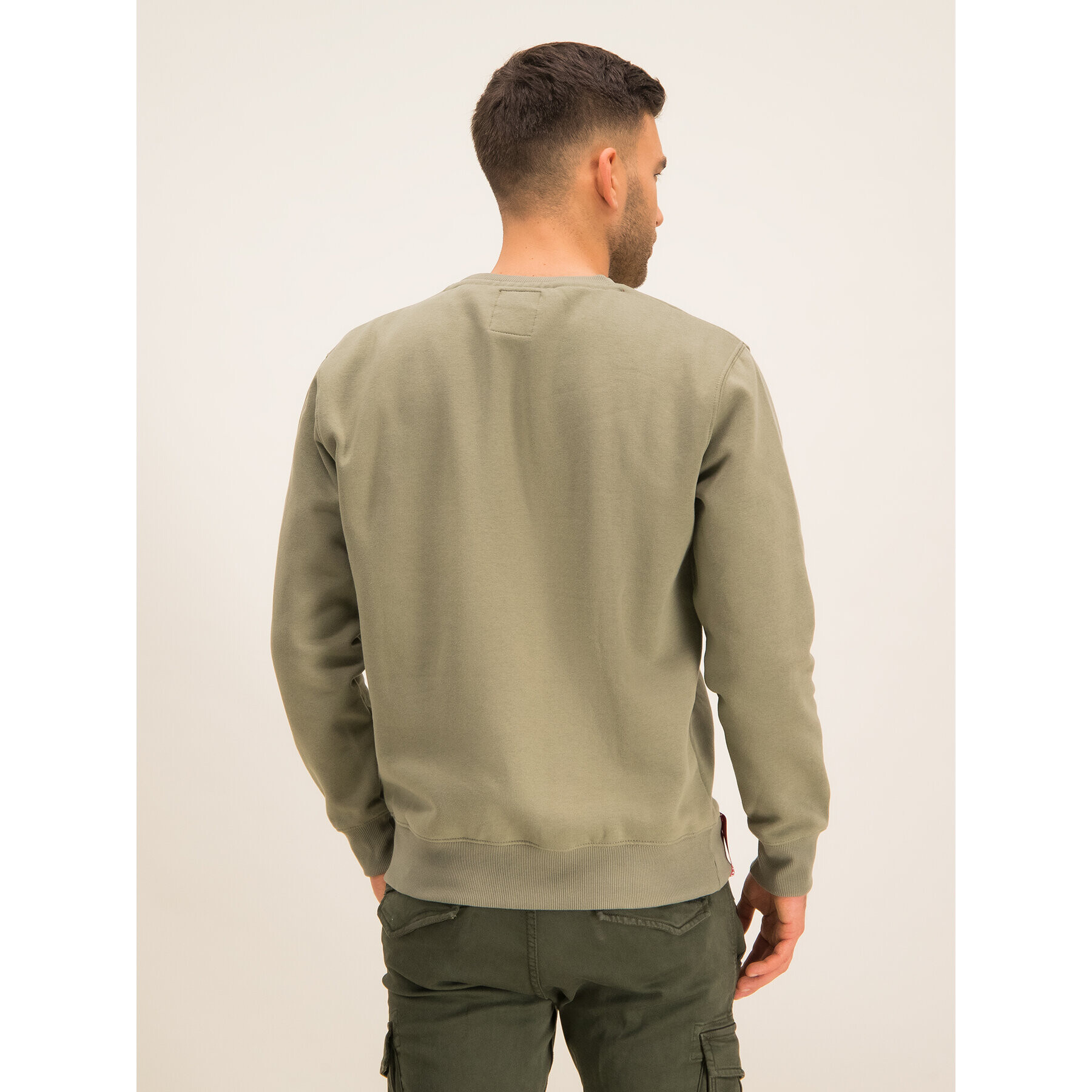 Alpha Industries Jopa Basic 178302 Zelena Regular Fit - Pepit.si