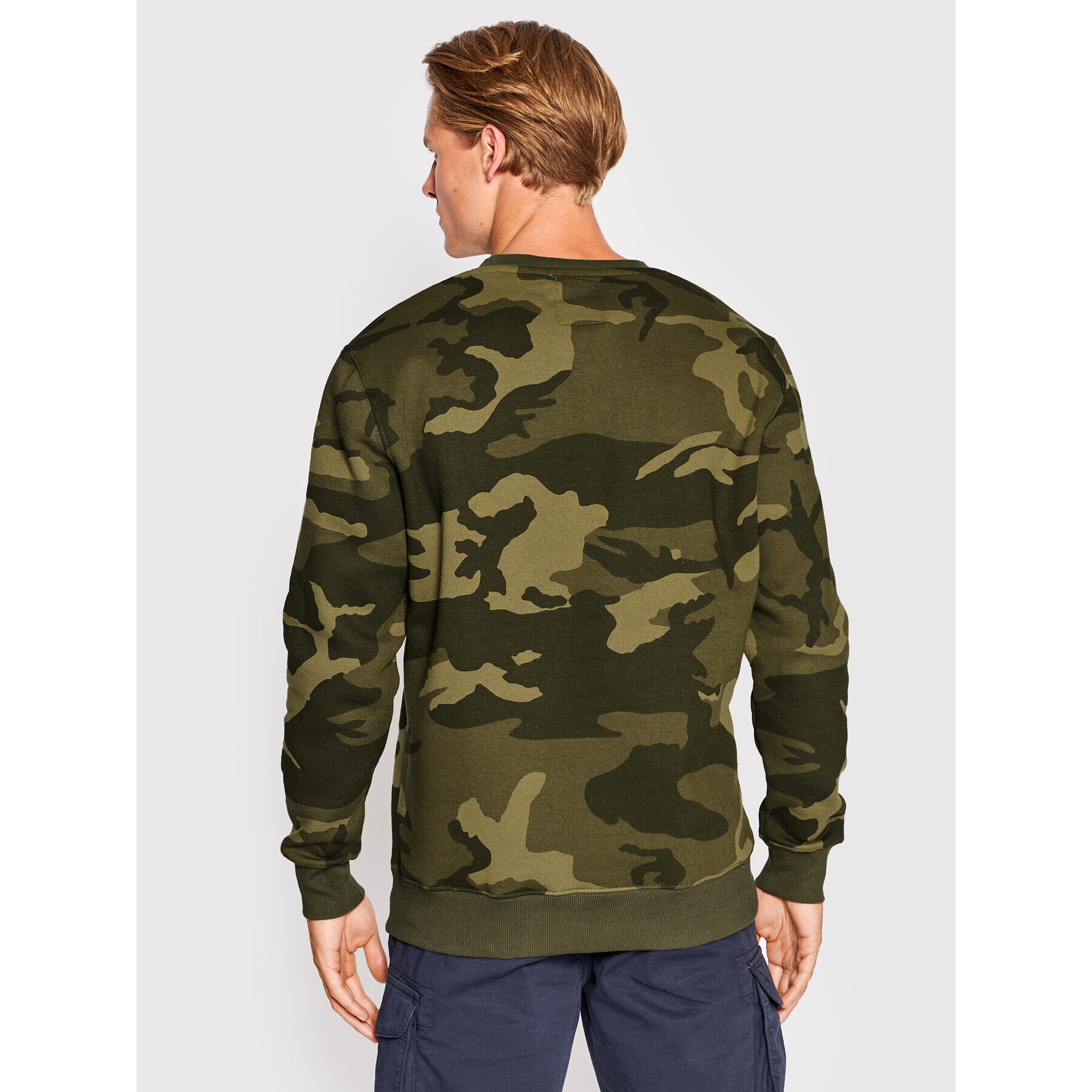 Alpha Industries Jopa Basic 178302C Zelena Regular Fit - Pepit.si