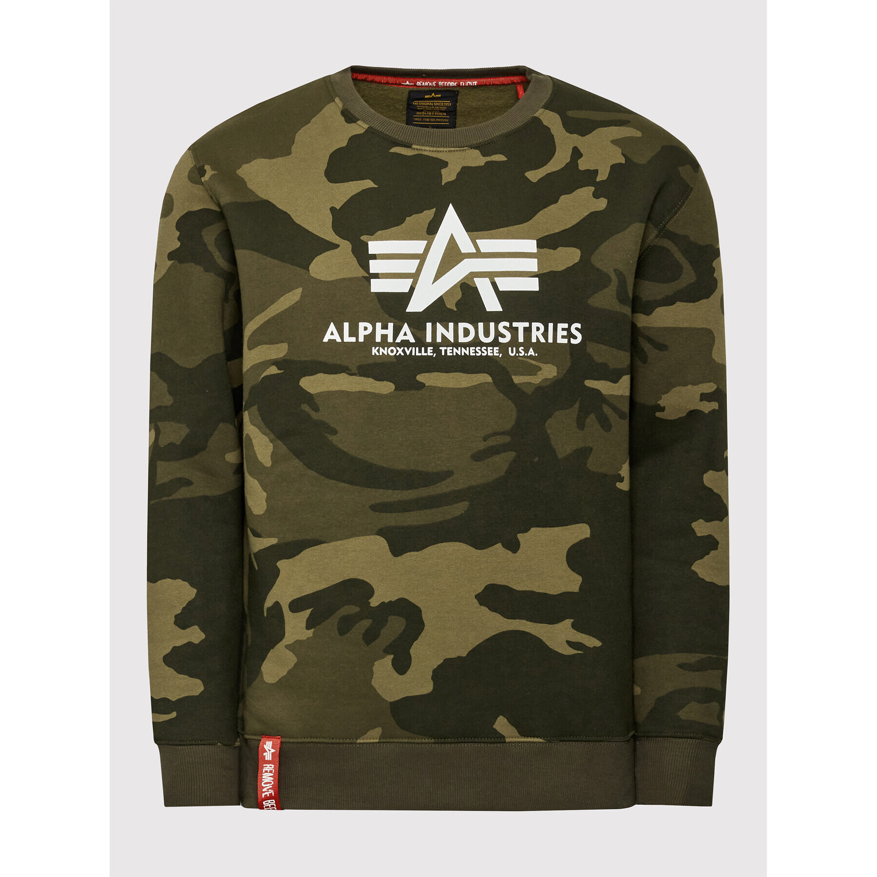 Alpha Industries Jopa Basic 178302C Zelena Regular Fit - Pepit.si