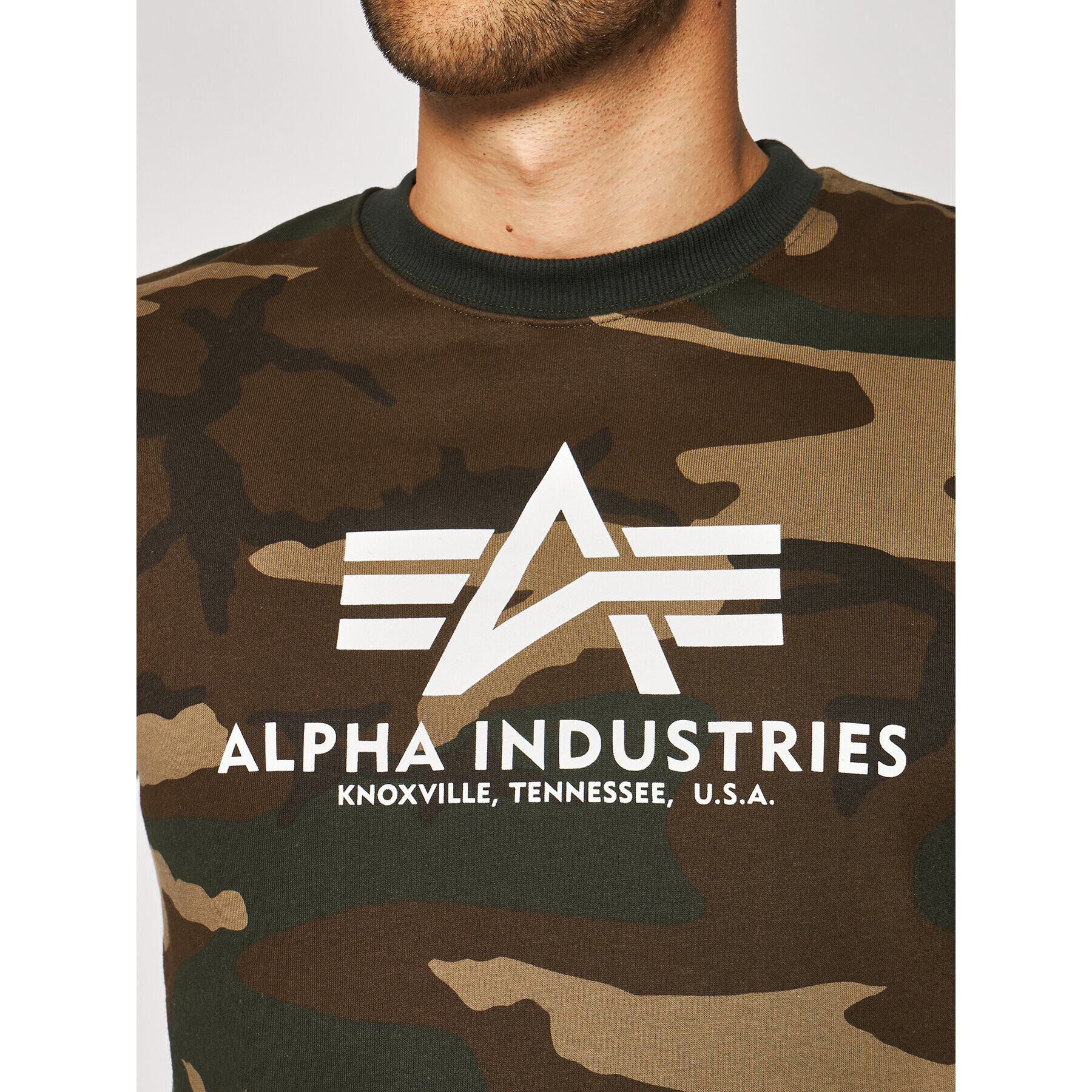 Alpha Industries Jopa Basic 178302C Zelena Regular Fit - Pepit.si