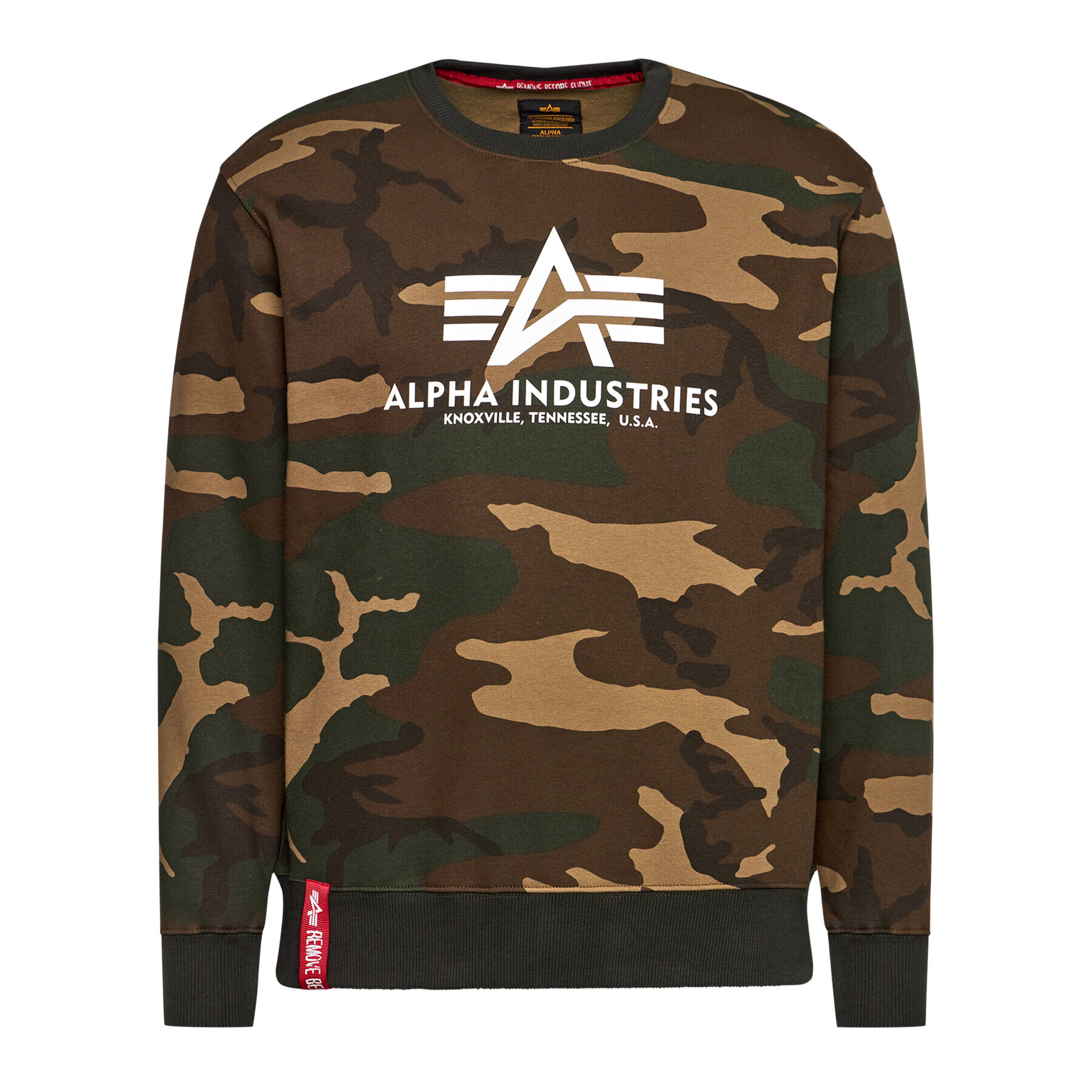 Alpha Industries Jopa Basic 178302C Zelena Regular Fit - Pepit.si