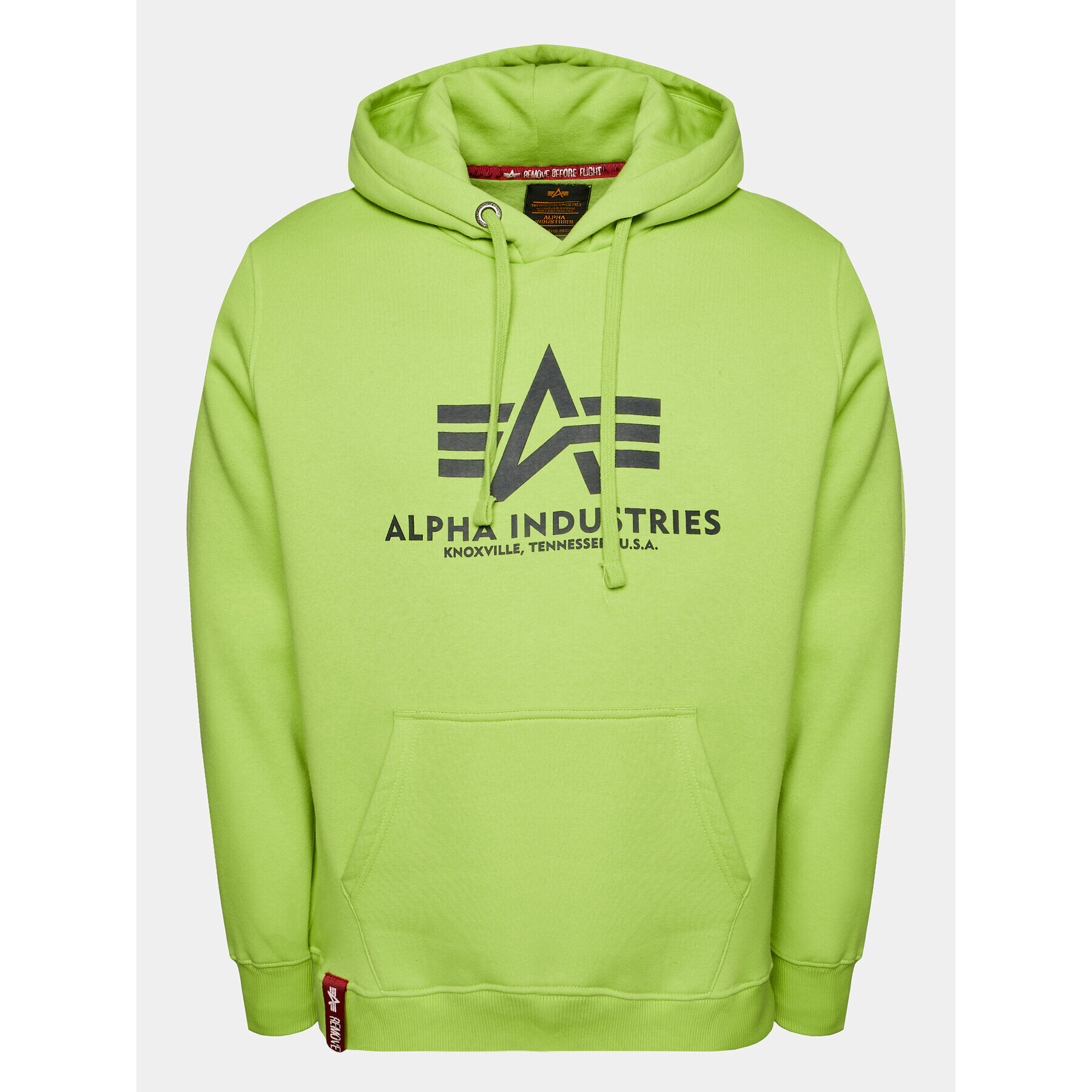 Alpha Industries Jopa Basic 178312 Zelena Regular Fit - Pepit.si