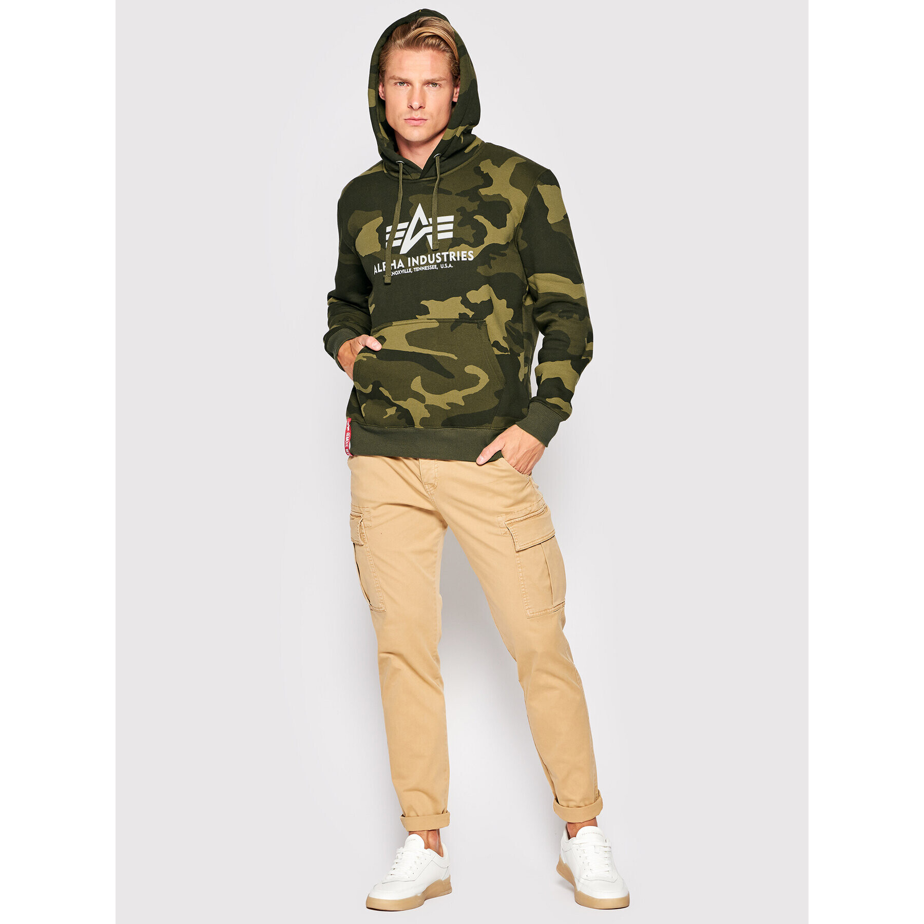 Alpha Industries Jopa Basic 178312C Zelena Regular Fit - Pepit.si