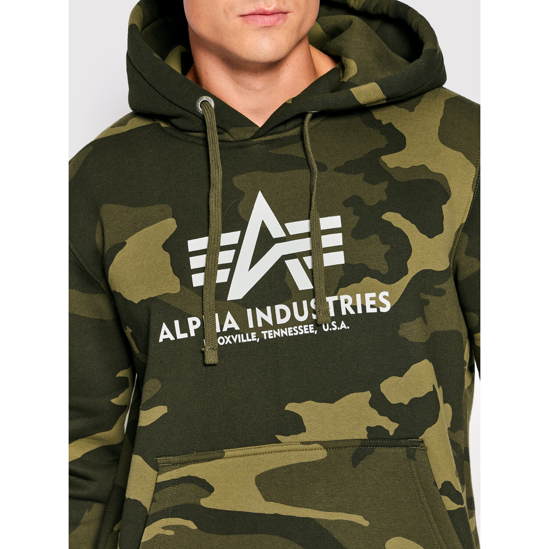 Alpha Industries Jopa Basic 178312C Zelena Regular Fit - Pepit.si