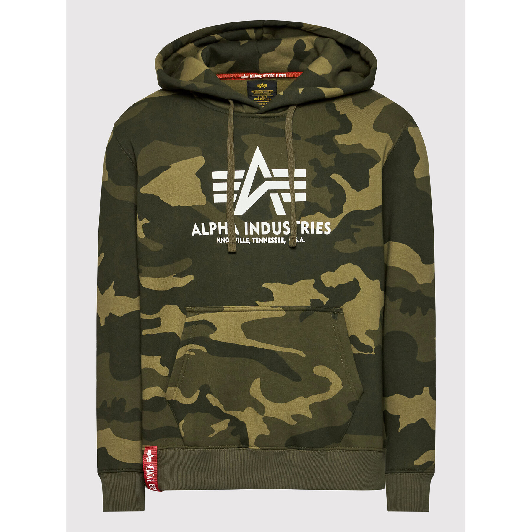 Alpha Industries Jopa Basic 178312C Zelena Regular Fit - Pepit.si