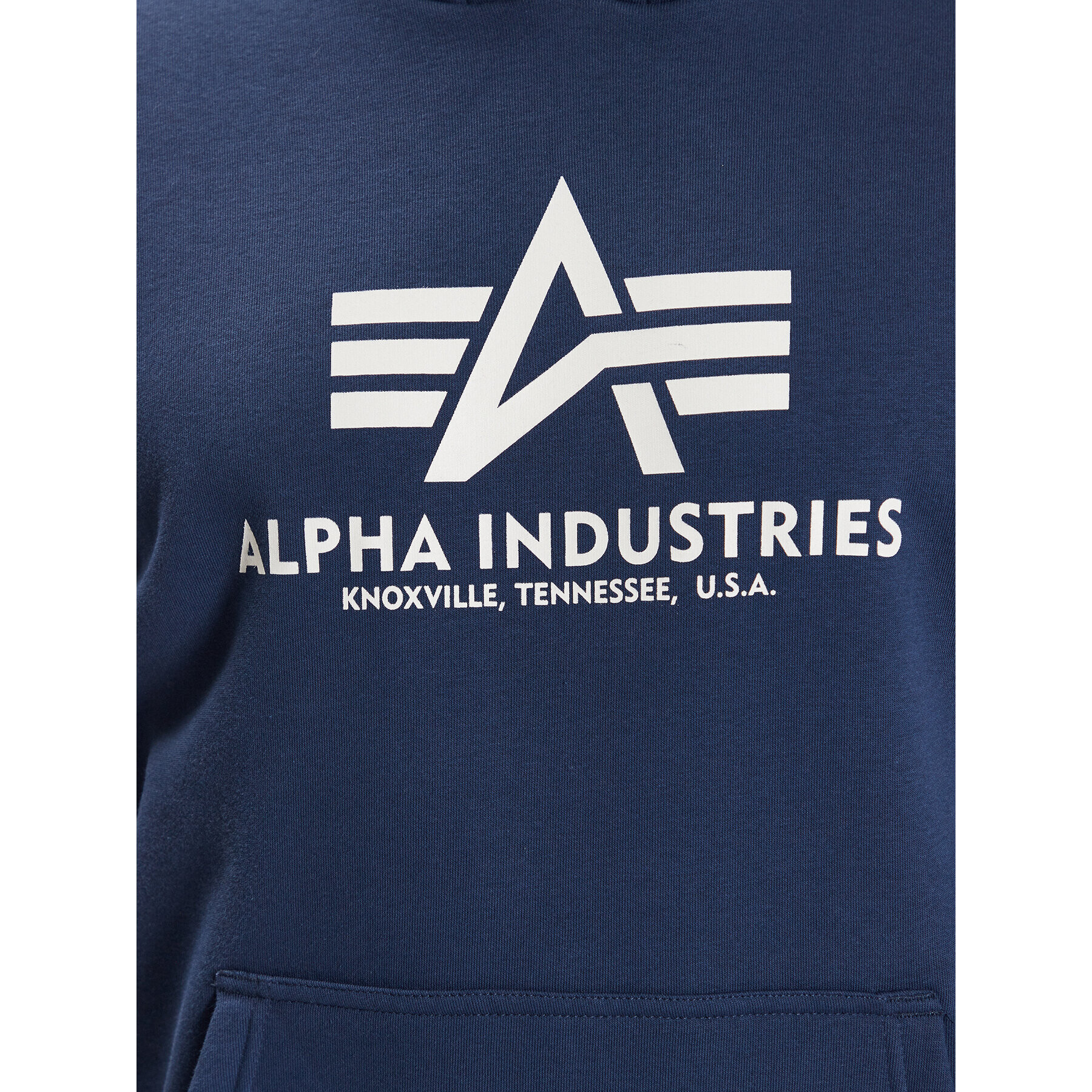 Alpha Industries Jopa Basic 178312 Mornarsko modra Regular Fit - Pepit.si