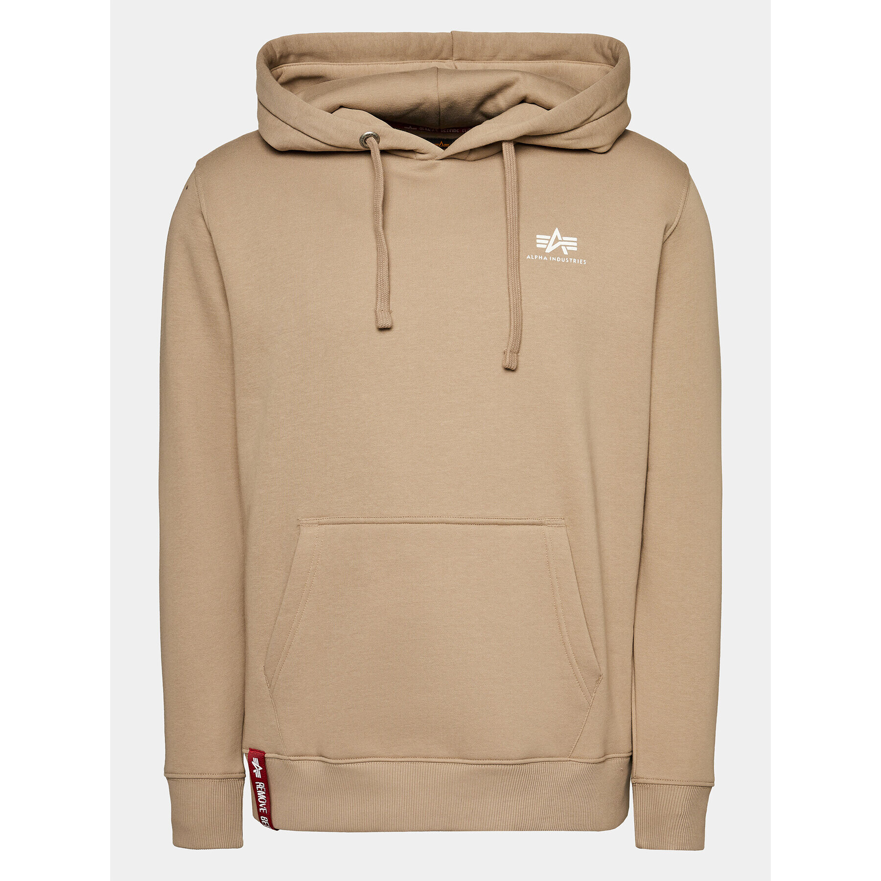 Alpha Industries Jopa Basic Small Logo 196318 Bež Regular Fit - Pepit.si