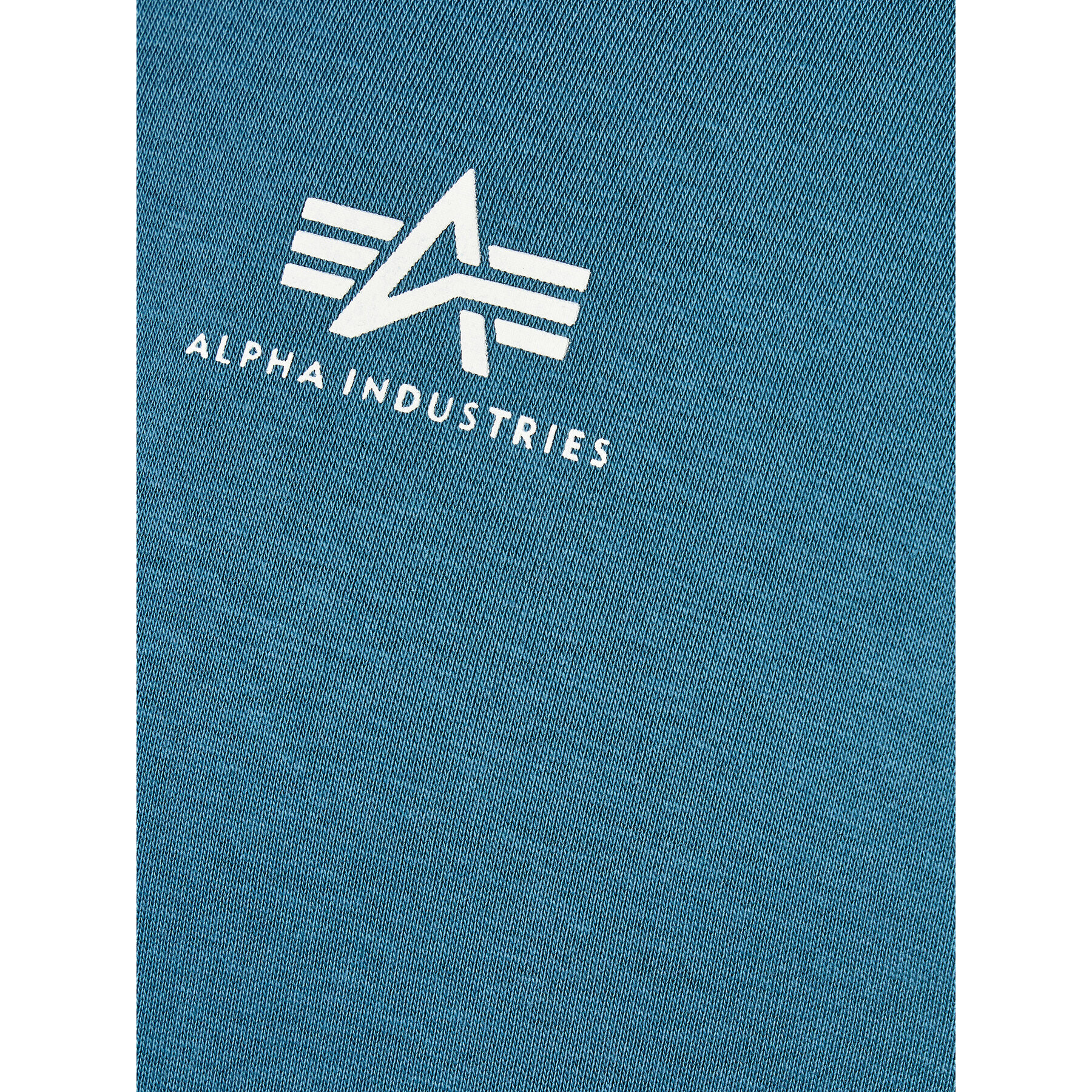 Alpha Industries Jopa Basic Small Logo 196318 Mornarsko modra Regular Fit - Pepit.si