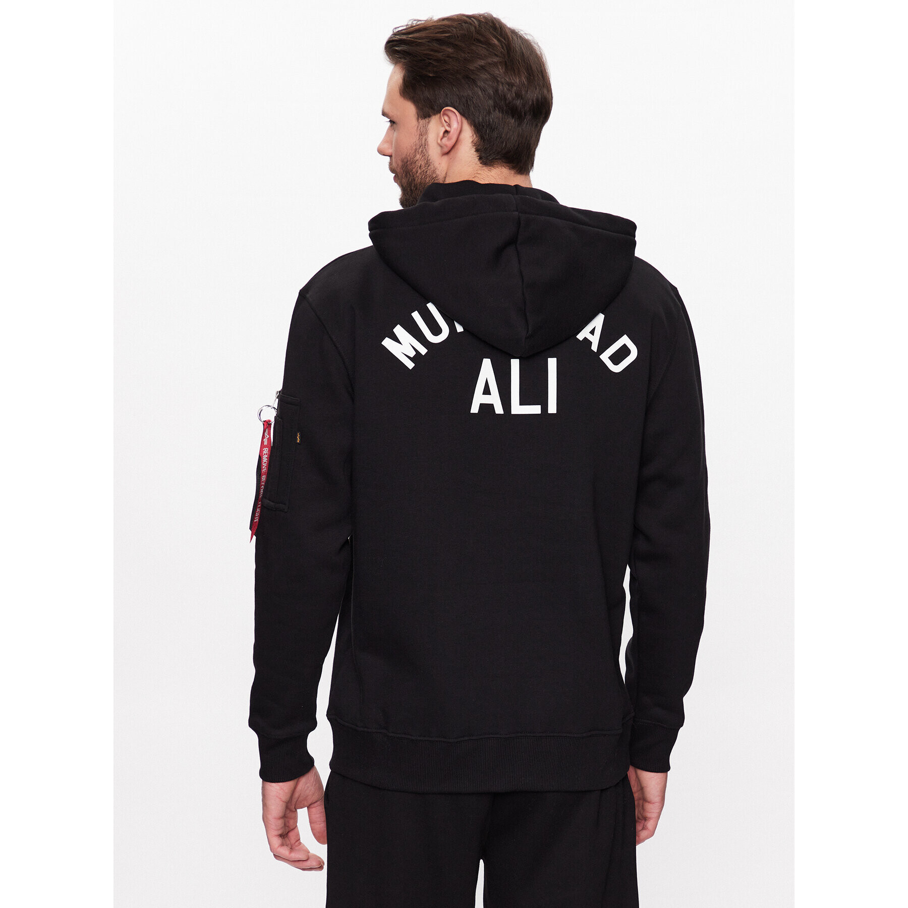 Alpha Industries Jopa Muhammad Ali 136339 Črna Regular Fit - Pepit.si