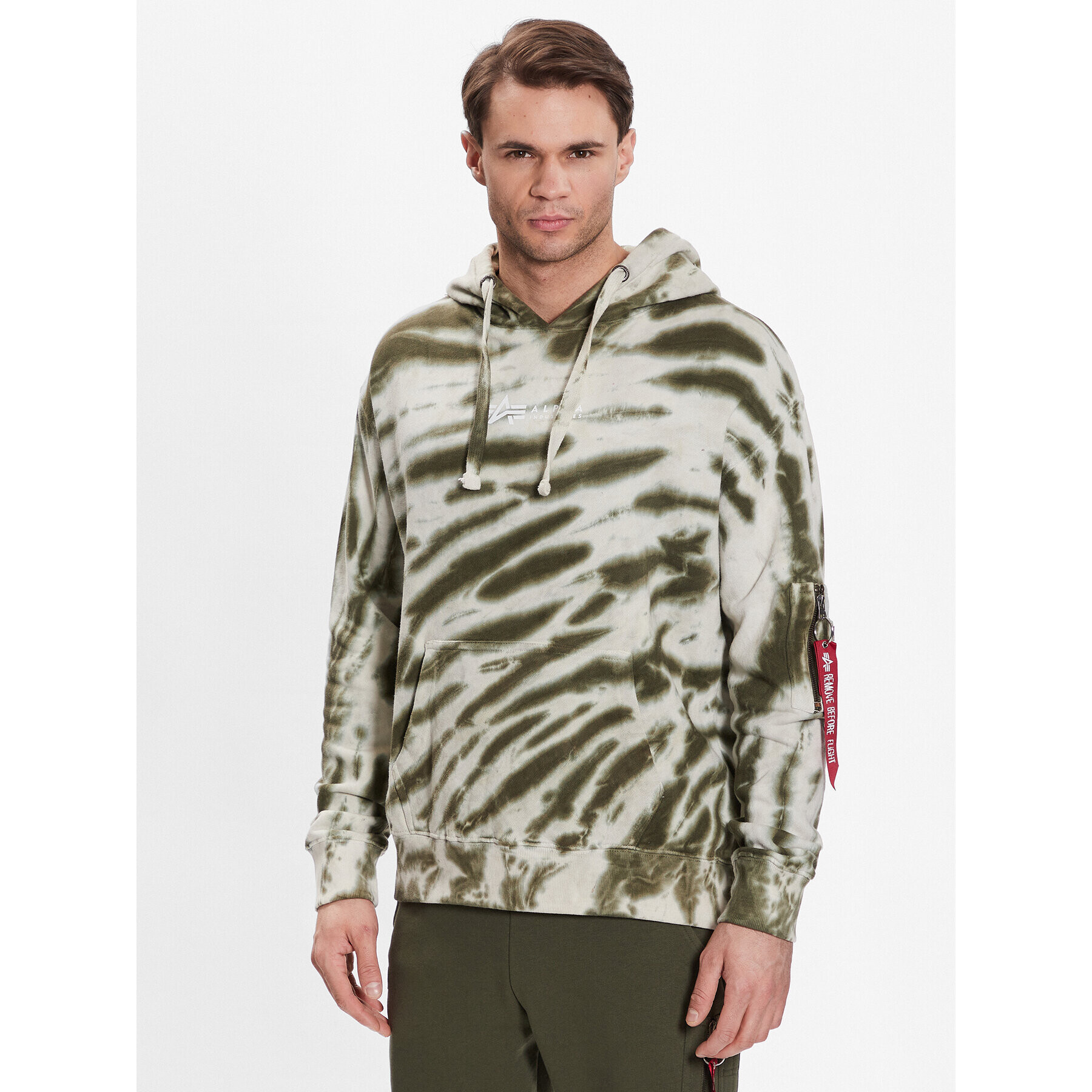 Alpha Industries Jopa Tie Dye 106335 Pisana Regular Fit - Pepit.si