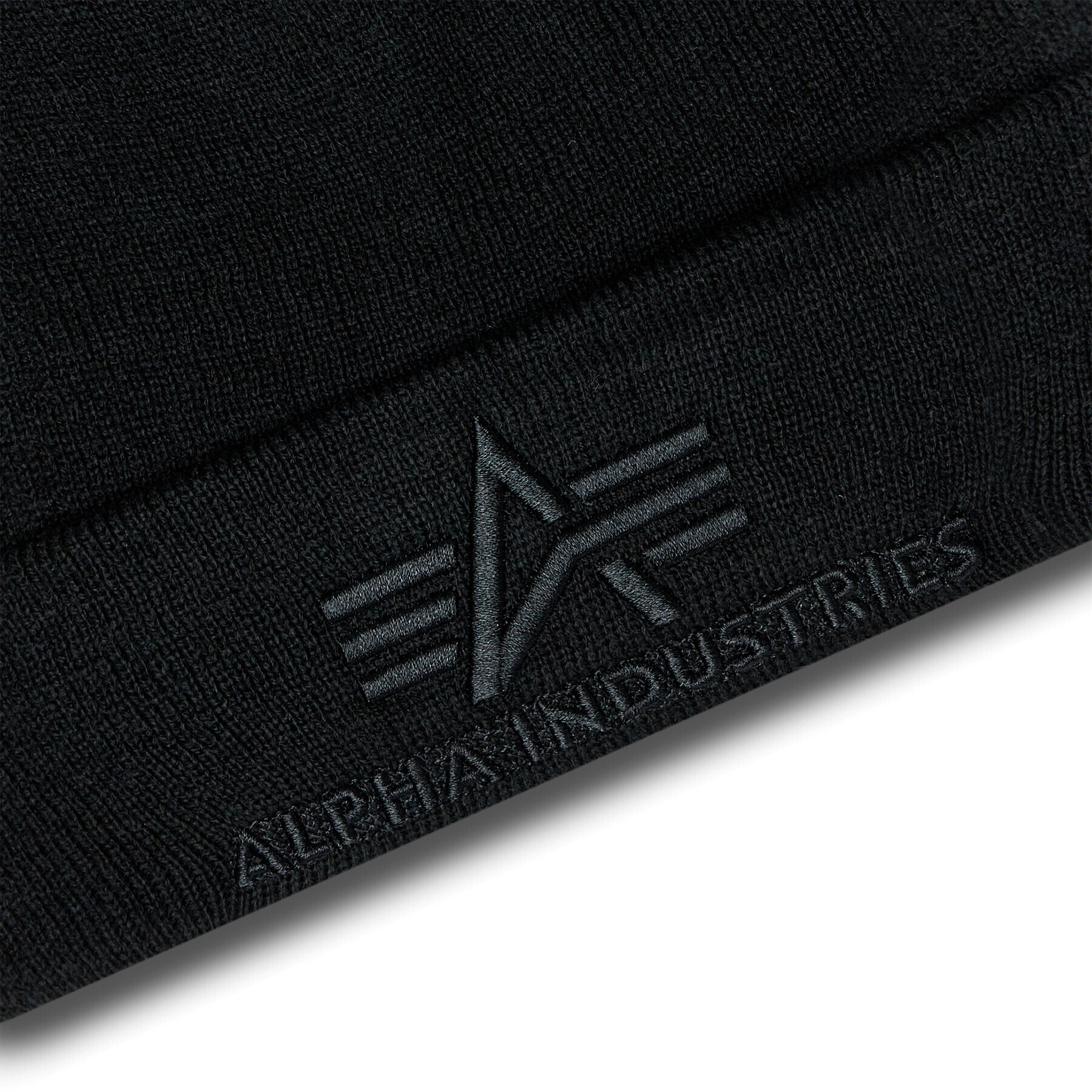 Alpha Industries Kapa 3D Beanie 168910 Črna - Pepit.si