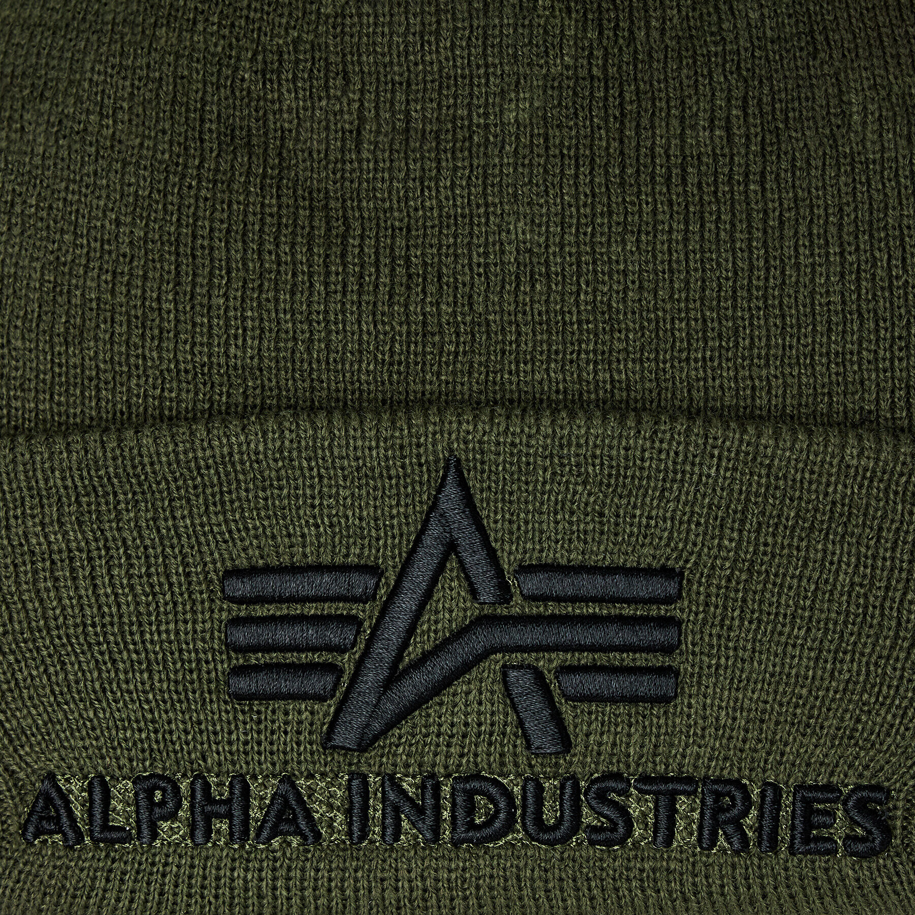 Alpha Industries Kapa 3D Beanie 168910 Zelena - Pepit.si