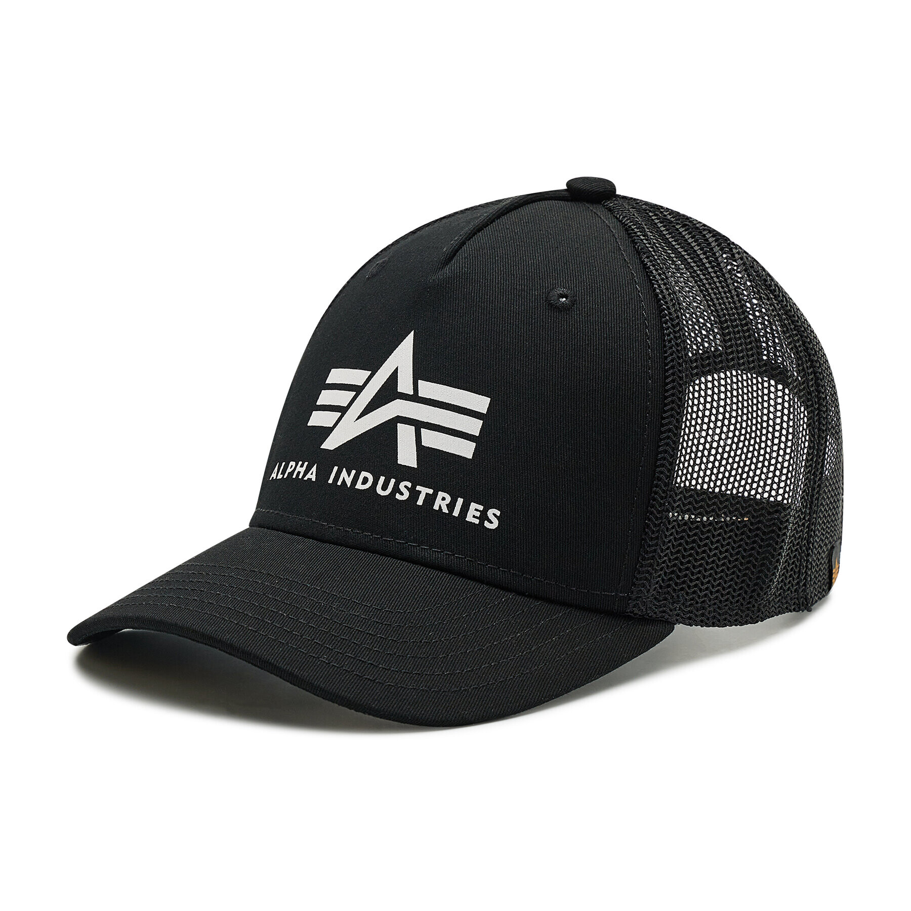 Alpha Industries Kapa s šiltom Basic Trucker Cap 186902 Črna - Pepit.si