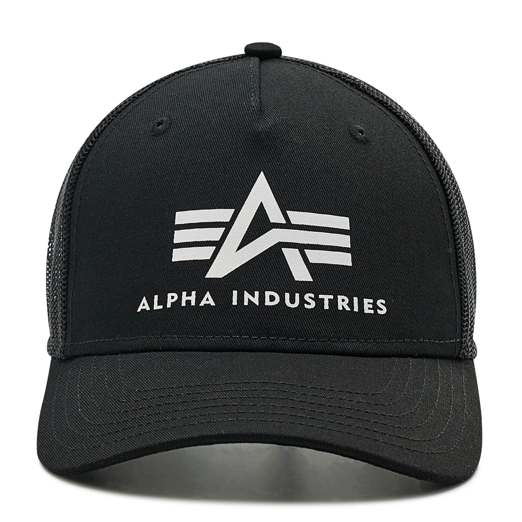 Alpha Industries Kapa s šiltom Basic Trucker Cap 186902 Črna - Pepit.si