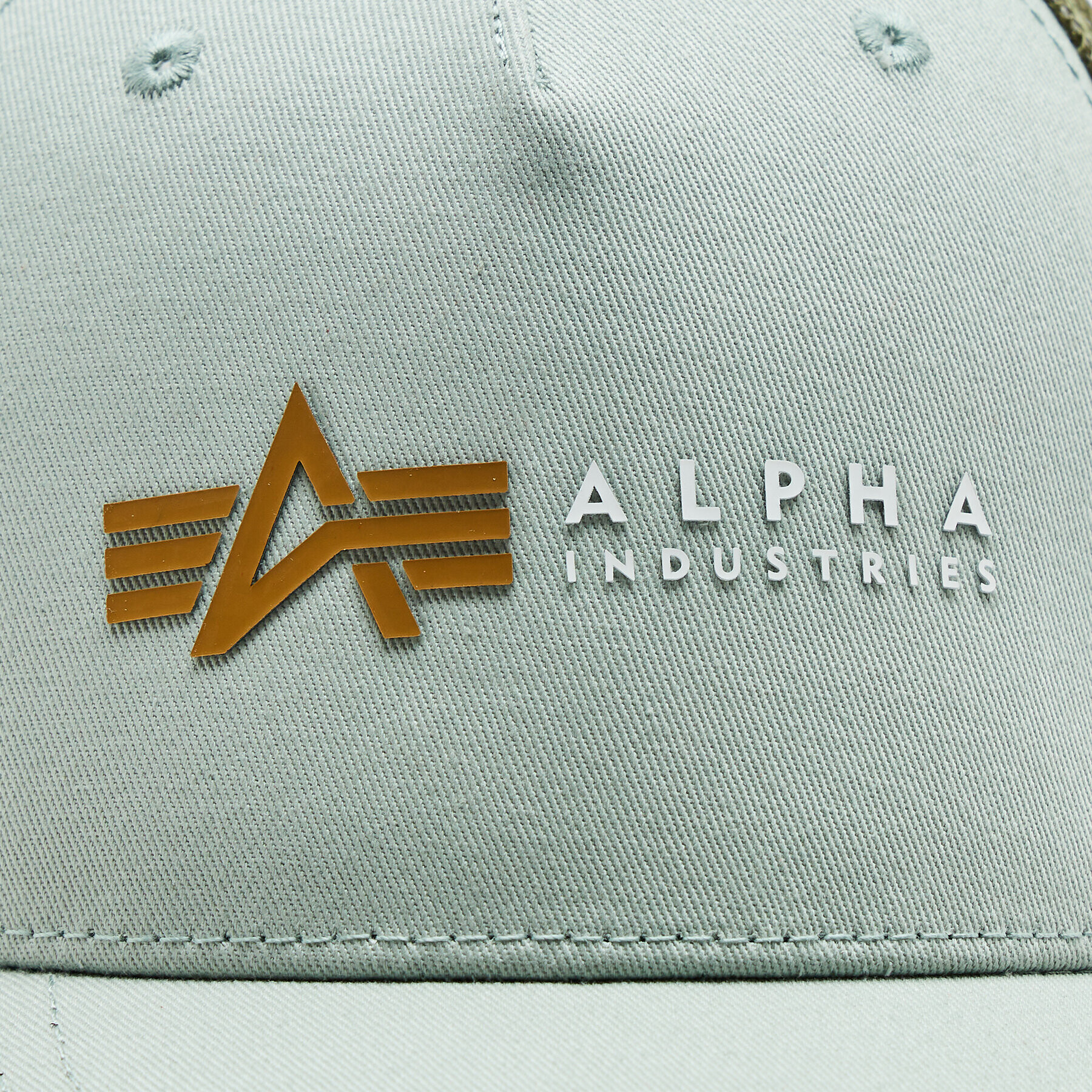 Alpha Industries Kapa s šiltom Label 106901 Zelena - Pepit.si