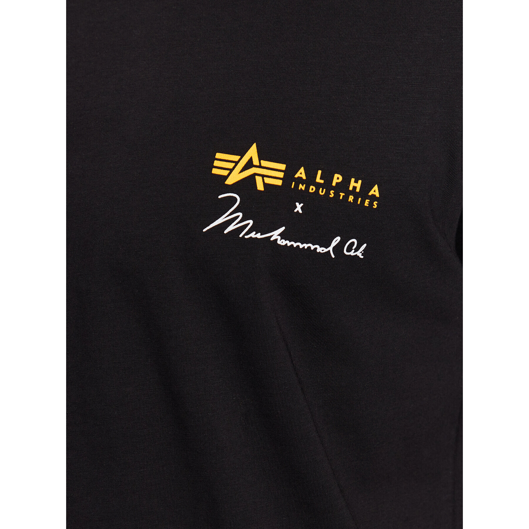 Alpha Industries Majica Muhammad Ali 136517 Črna Regular Fit - Pepit.si