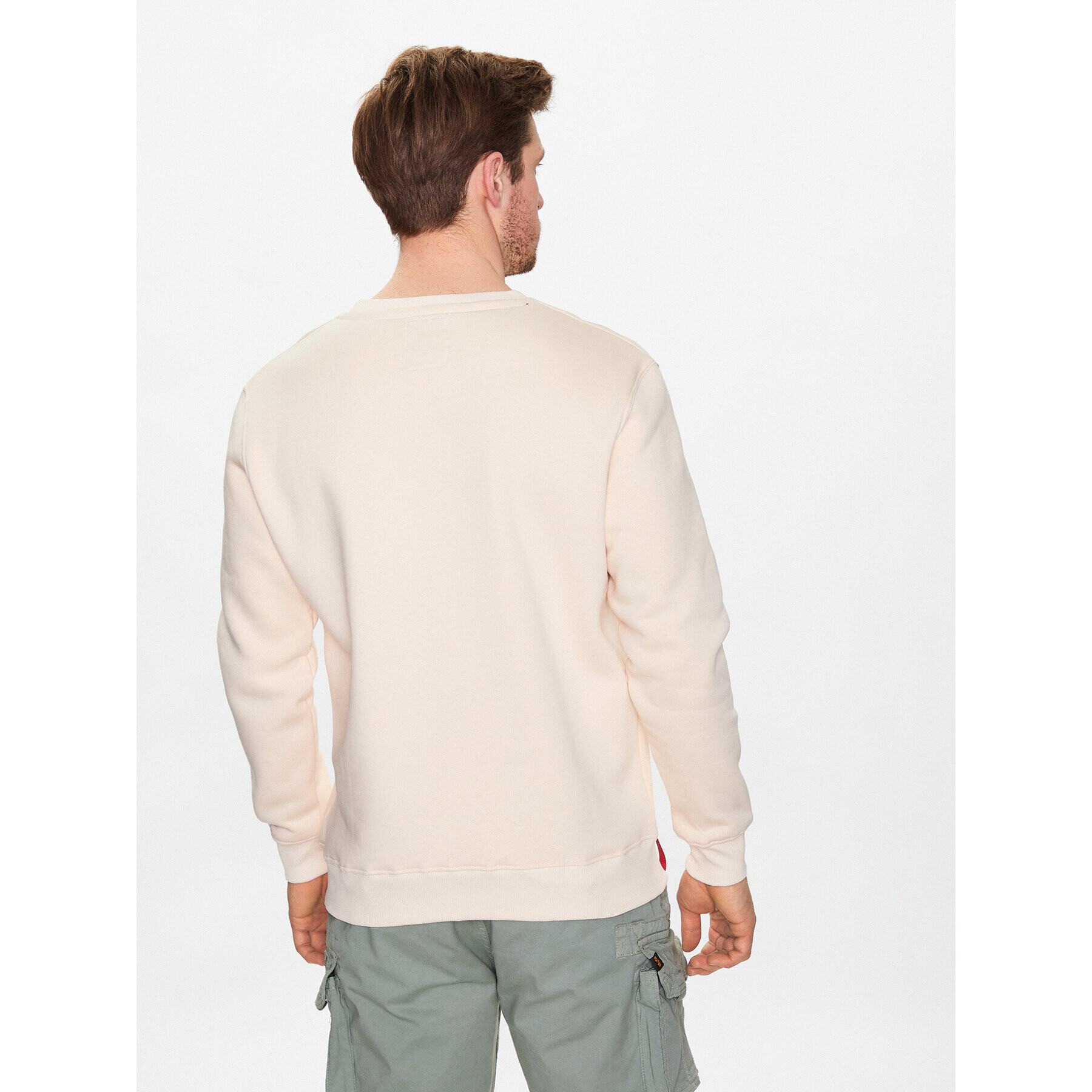 Alpha Industries Jopa Basic 118302 Écru Regular Fit - Pepit.si