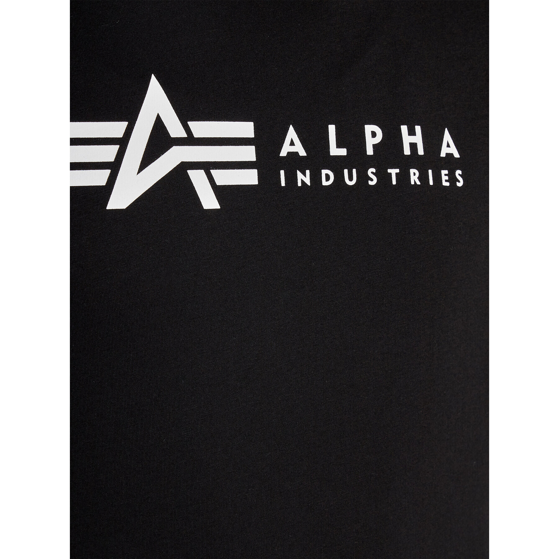 Alpha Industries Set dveh majic Alpha Label T 118534 Črna Regular Fit - Pepit.si