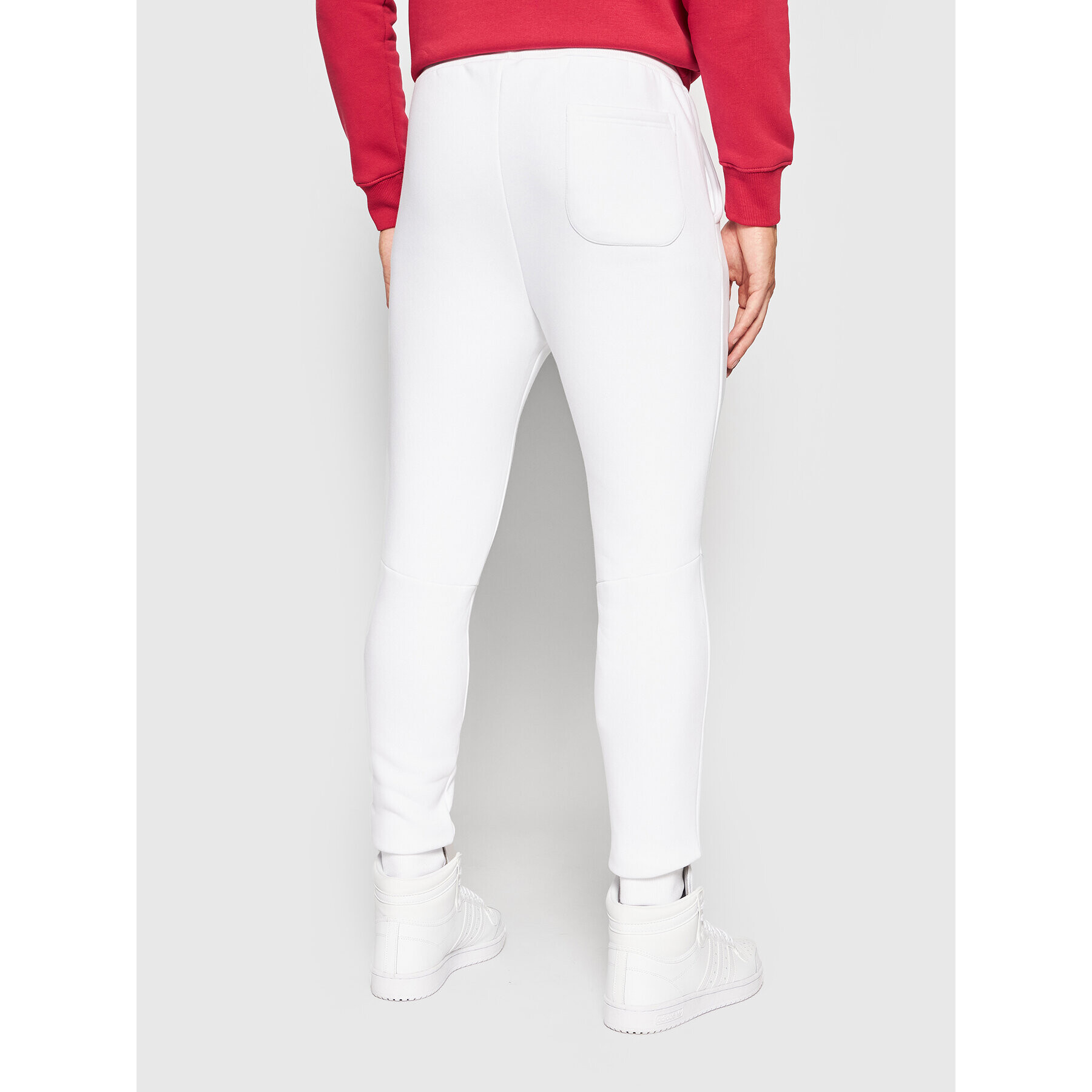 Alpha Industries Spodnji del trenirke Jogger 118364 Bela Regular Fit - Pepit.si