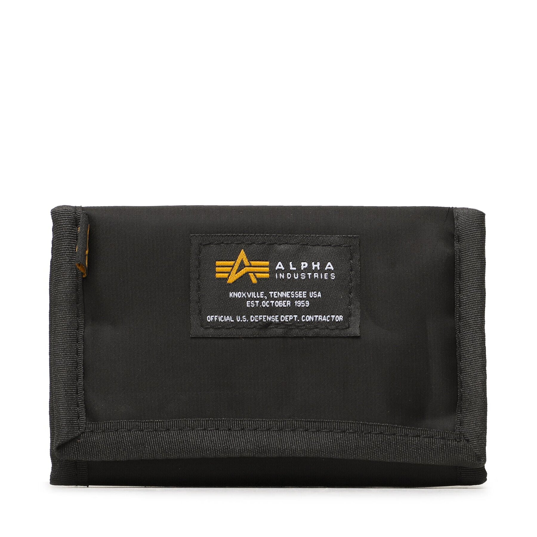 Alpha Industries Velika moška denarnica Crew Wallet 196928 Črna - Pepit.si