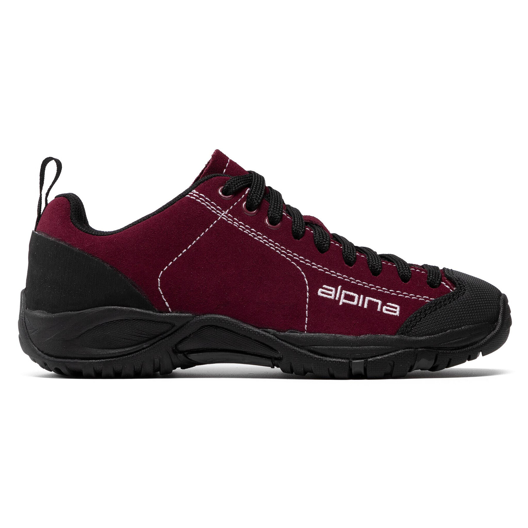 Alpina Trekking čevlji Diamond 634A-3K Bordo rdeča - Pepit.si