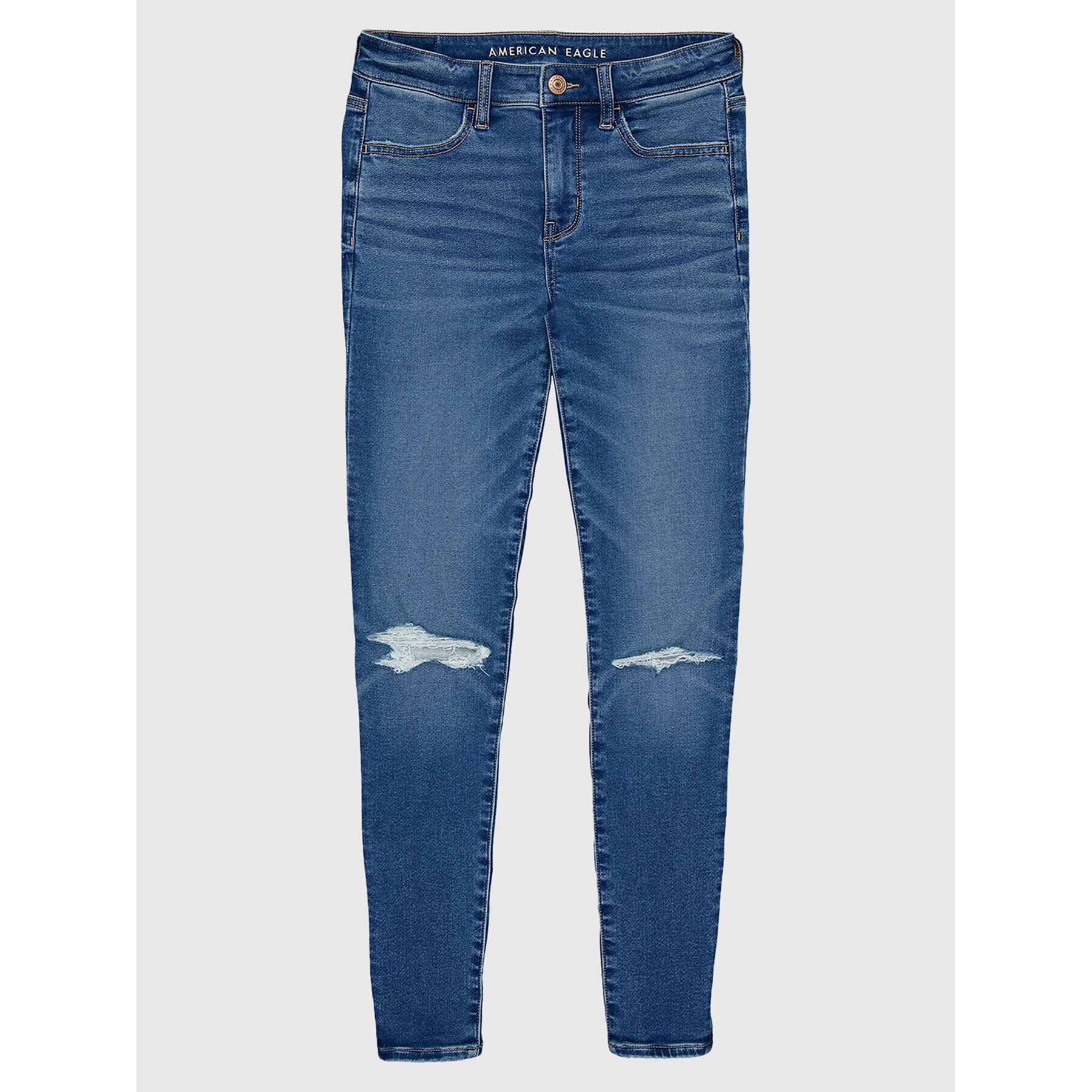 American Eagle Jeans hlače 043-0433-3344 Modra Slim Fit - Pepit.si