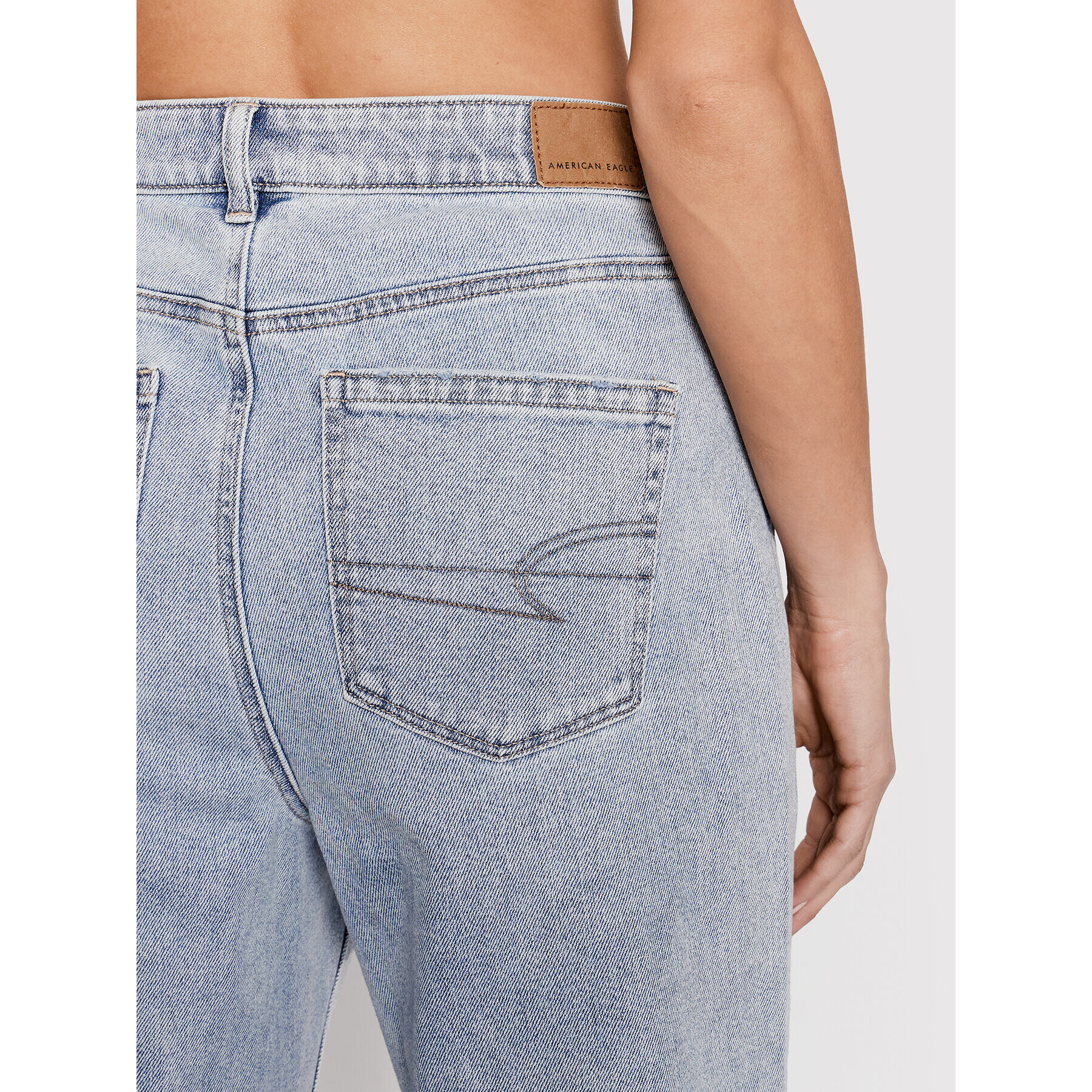 American Eagle Jeans hlače 043-0436-3455 Modra Relaxed Fit - Pepit.si