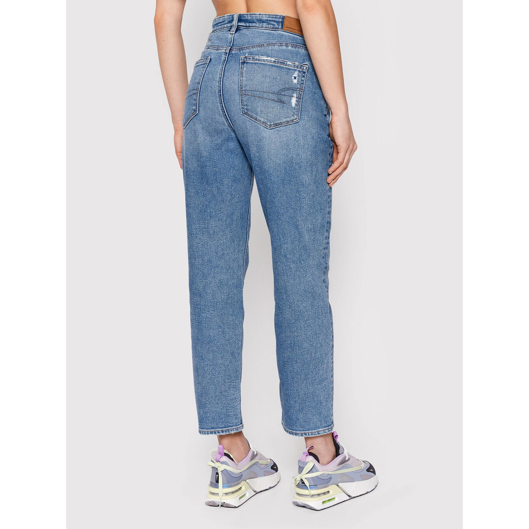 American Eagle Jeans hlače 043-0436-3507 Modra Relaxed Fit - Pepit.si