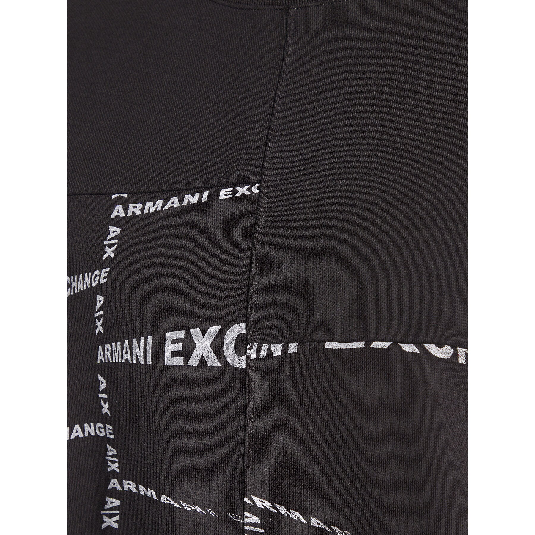 Armani Exchange Jopa 3RZMFA ZJXAZ 52AG Črna Regular Fit - Pepit.si