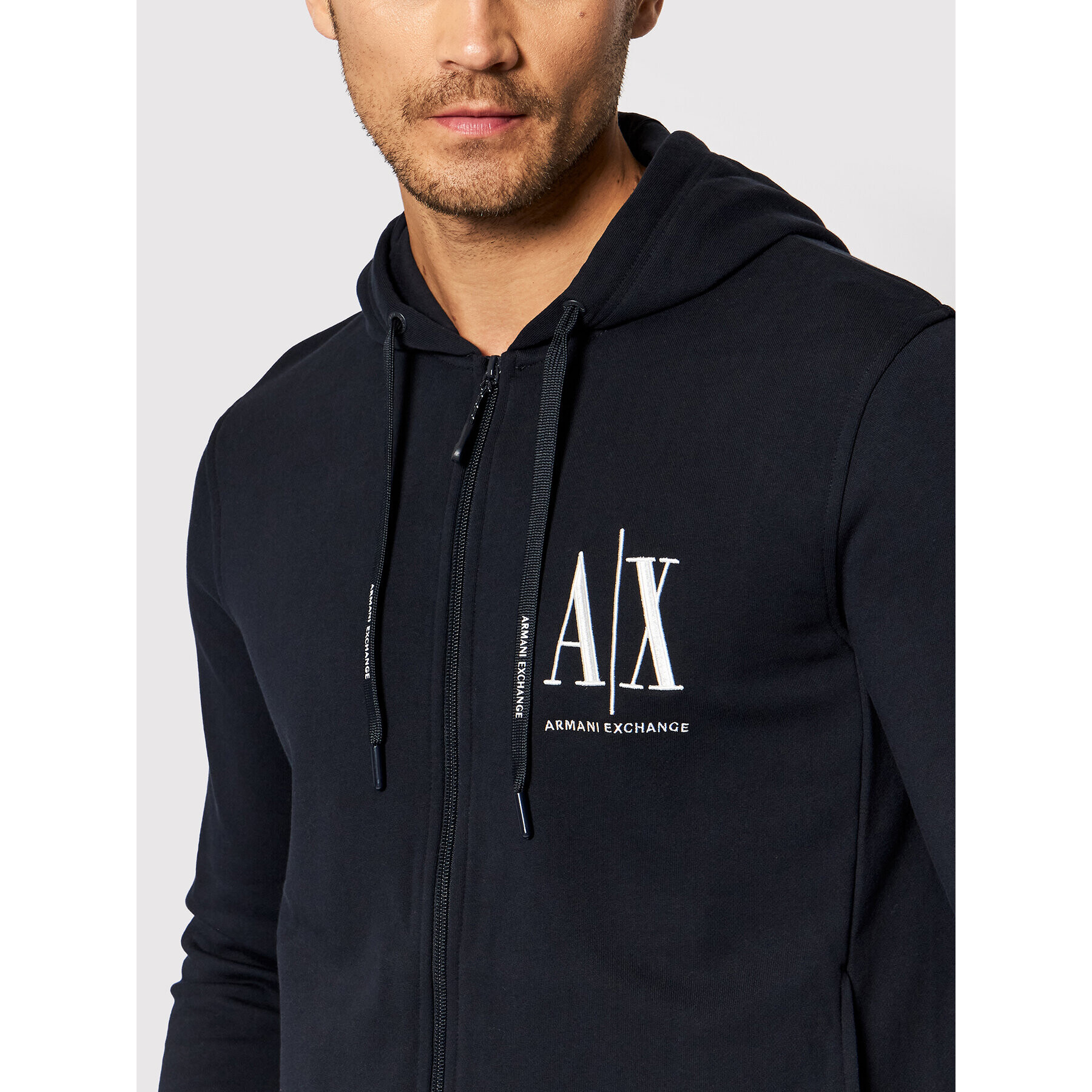 Armani Exchange Jopa 8NZMPP ZJ1ZZ 1510 Mornarsko modra Regular Fit - Pepit.si