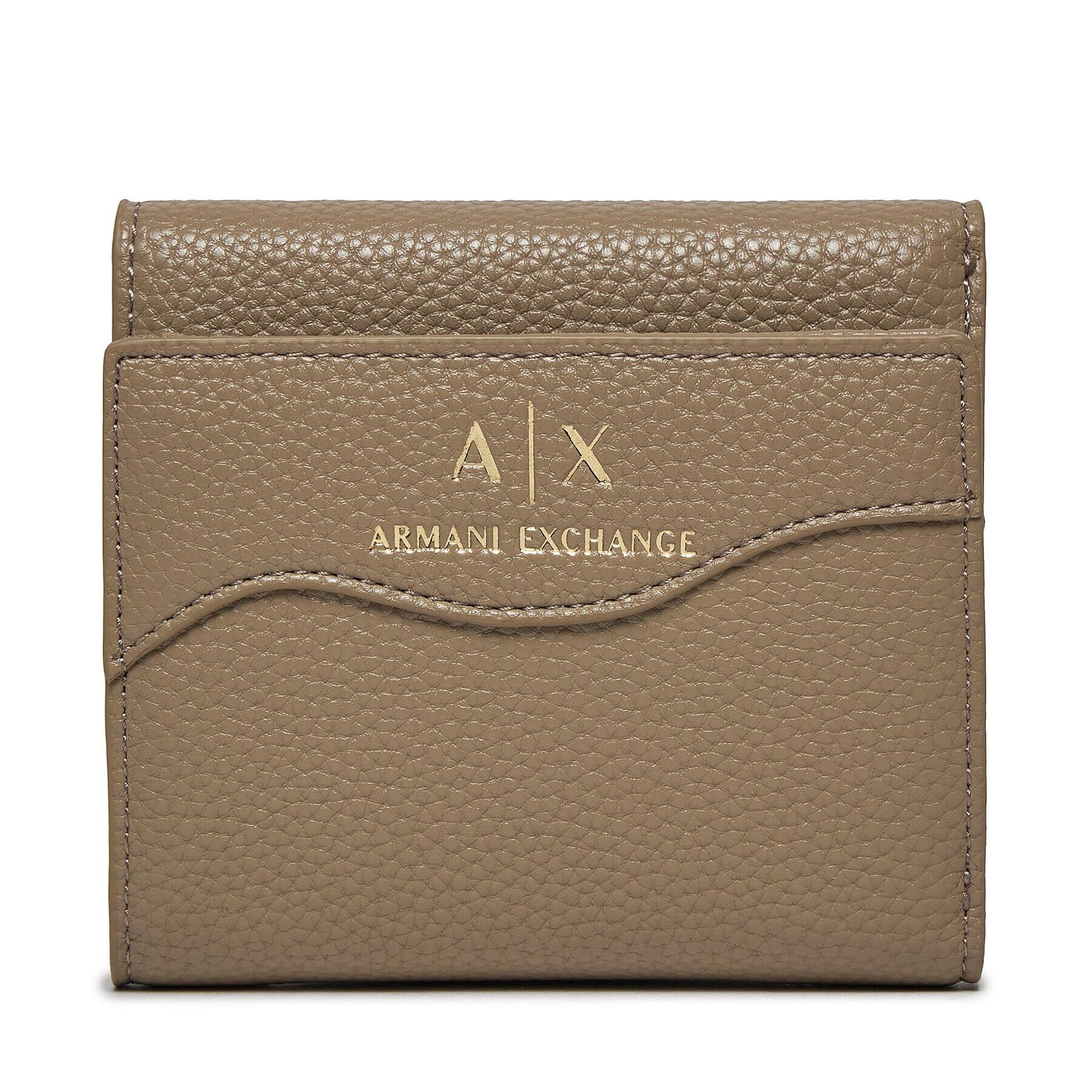 Armani Exchange Majhna ženska denarnica 948530 CC783 09752 Bež - Pepit.si