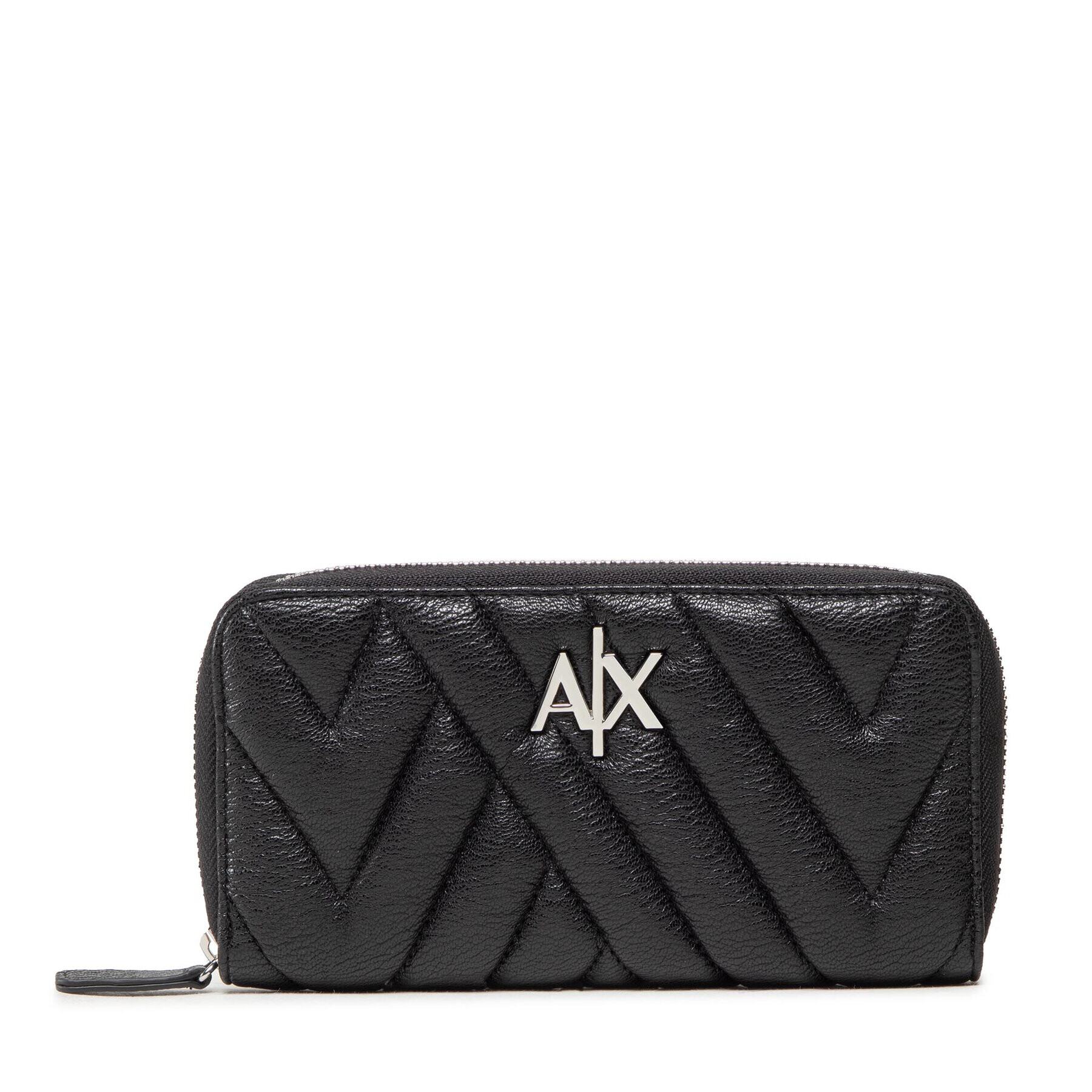 Armani Exchange Velika ženska denarnica 948068 2F745 00020 Črna - Pepit.si