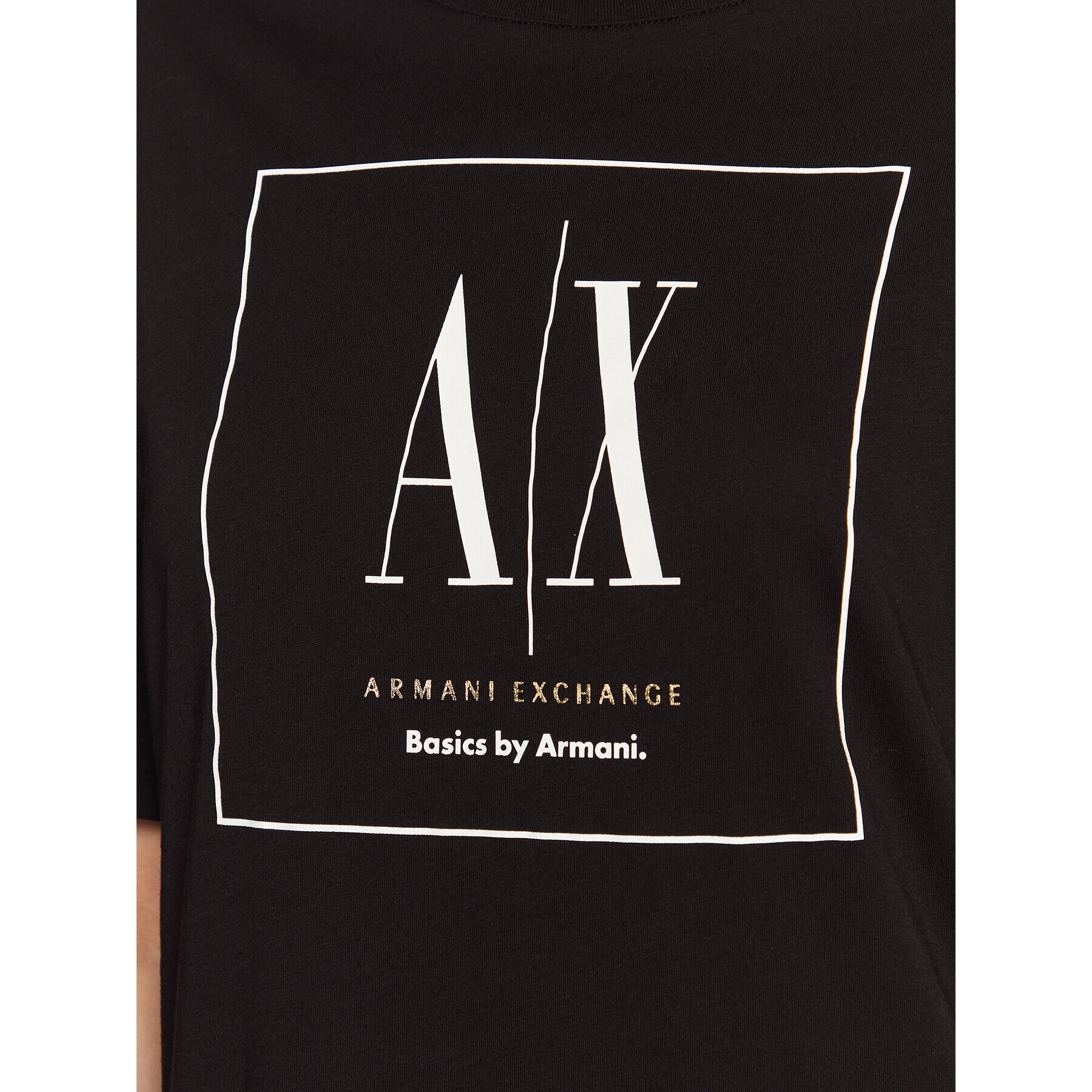 Armani Exchange Vsakodnevna obleka 3RYA78 YJ3RZ 1200 Črna Regular Fit - Pepit.si