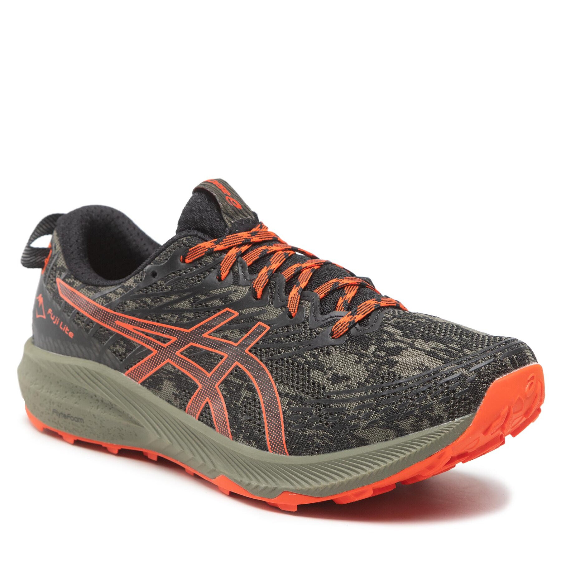 Asics Čevlji Fuji Lite 3 1011B467 Khaki - Pepit.si