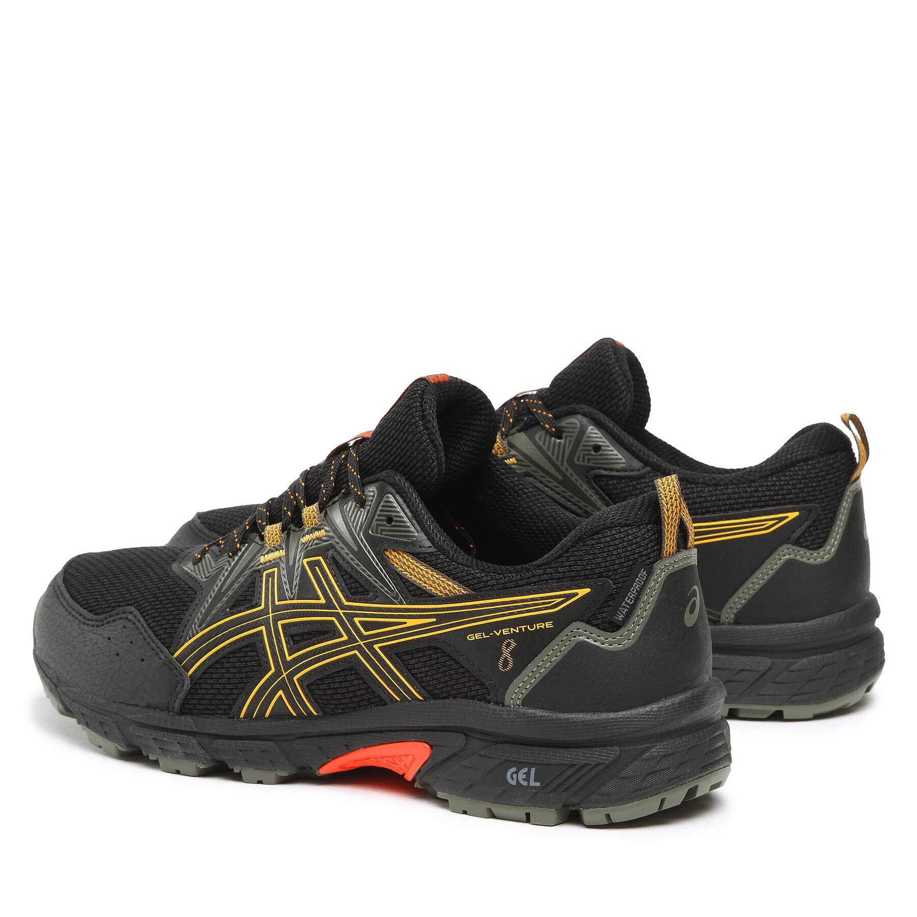 Asics Čevlji Gel-Venture 8 Waterproof 1011A825 Črna - Pepit.si