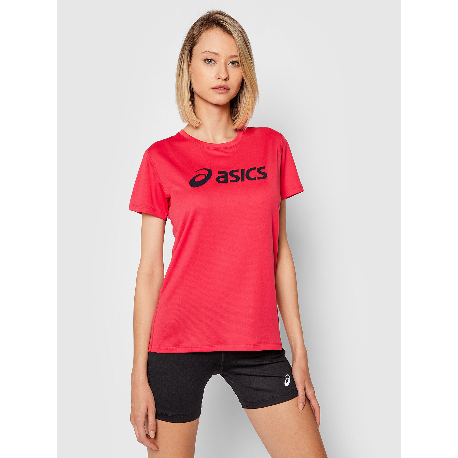 Asics Majica Core 2012C330 Rdeča Regular Fit - Pepit.si