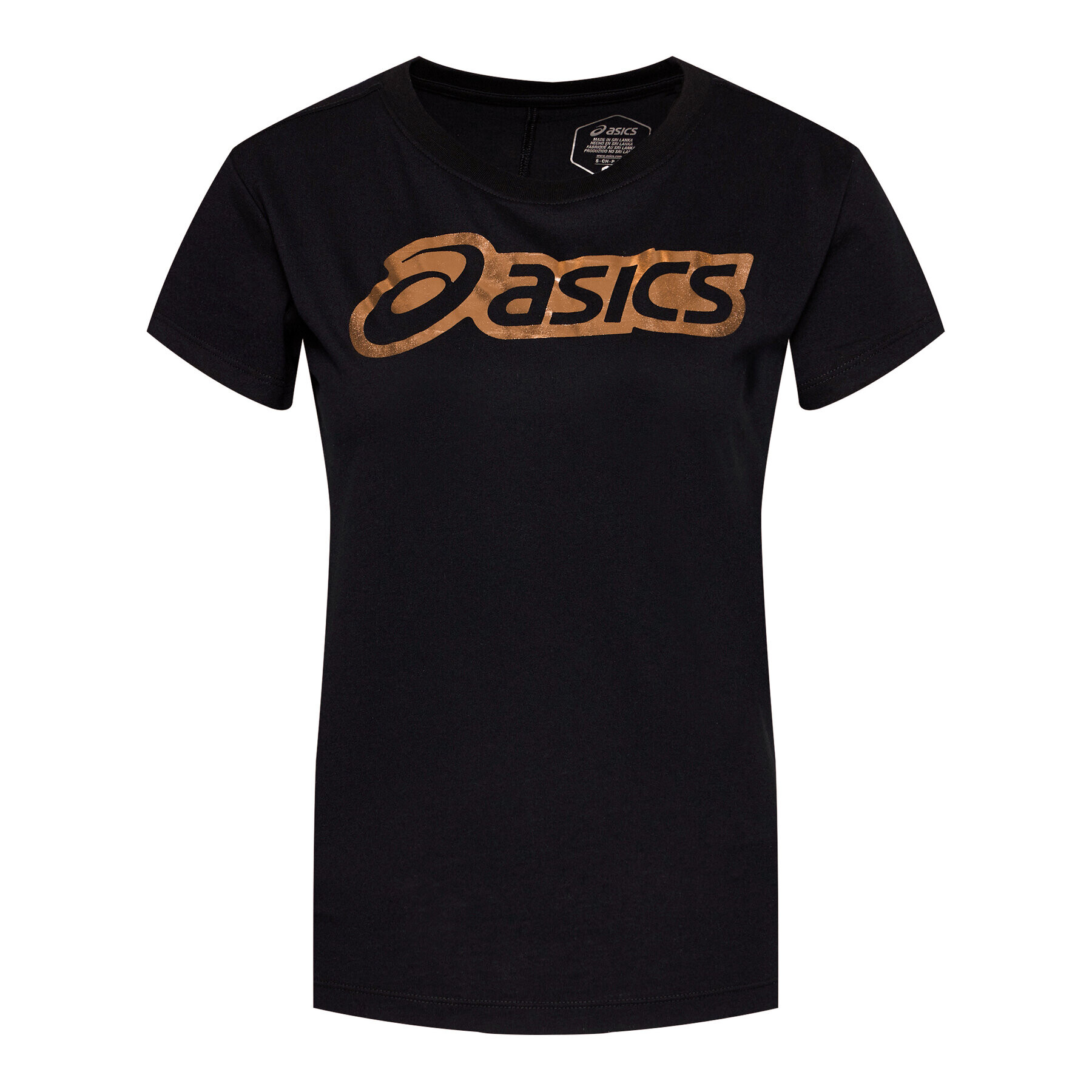 Asics Majica Logo Graphic 2032B406 Črna Regular Fit - Pepit.si