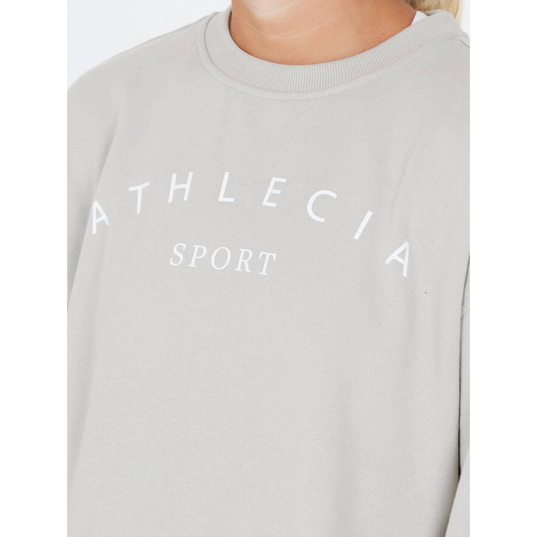 Athlecia Jopa Asport W Crew Neck EA233346 Bež Regular Fit - Pepit.si