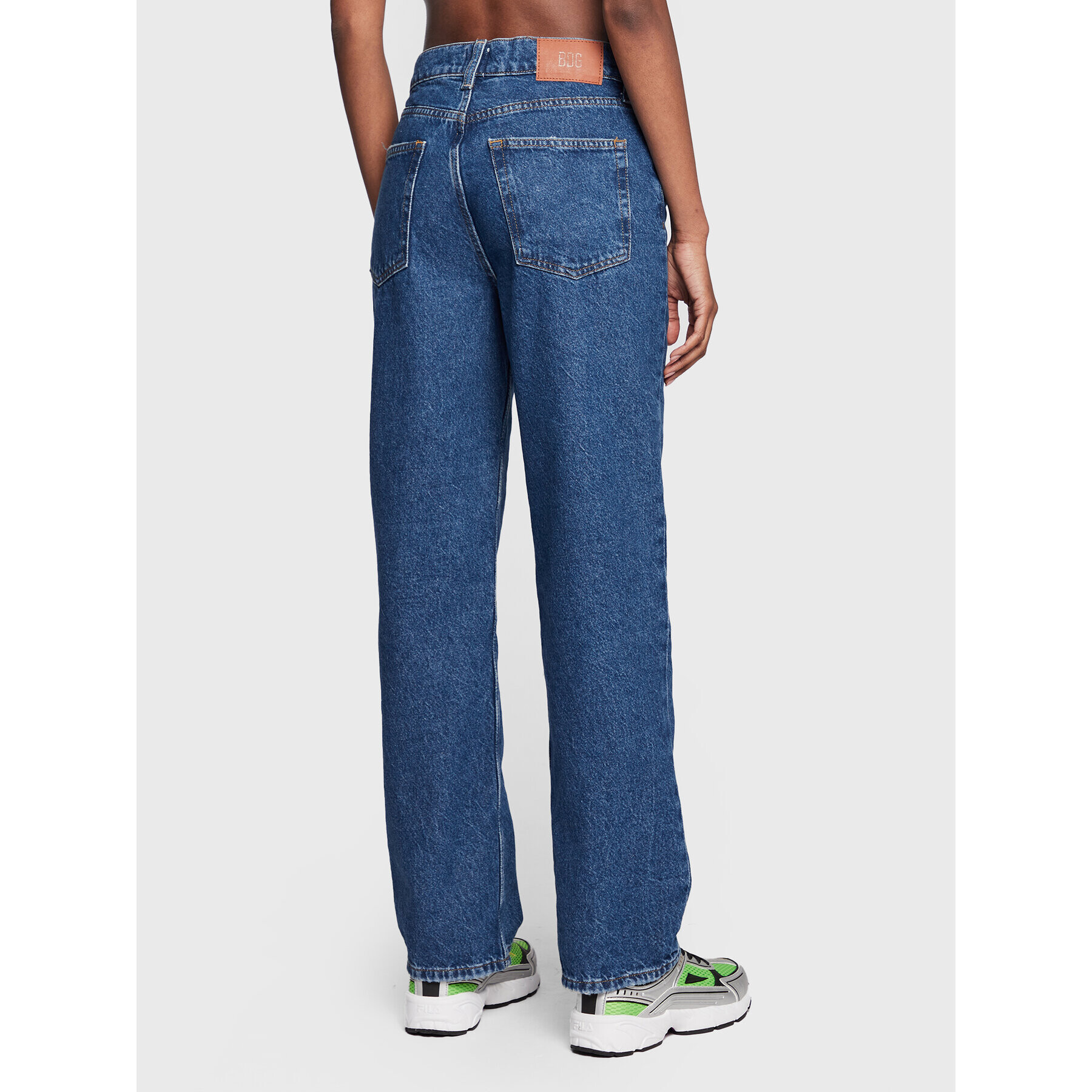 BDG Urban Outfitters Jeans hlače 75264846 Modra Straight Fit - Pepit.si