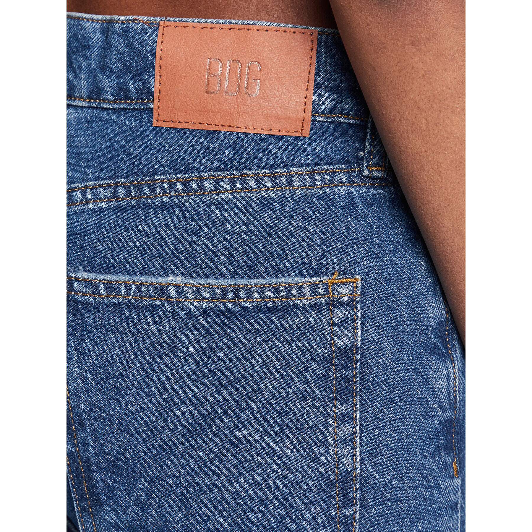 BDG Urban Outfitters Jeans hlače 75264846 Modra Straight Fit - Pepit.si