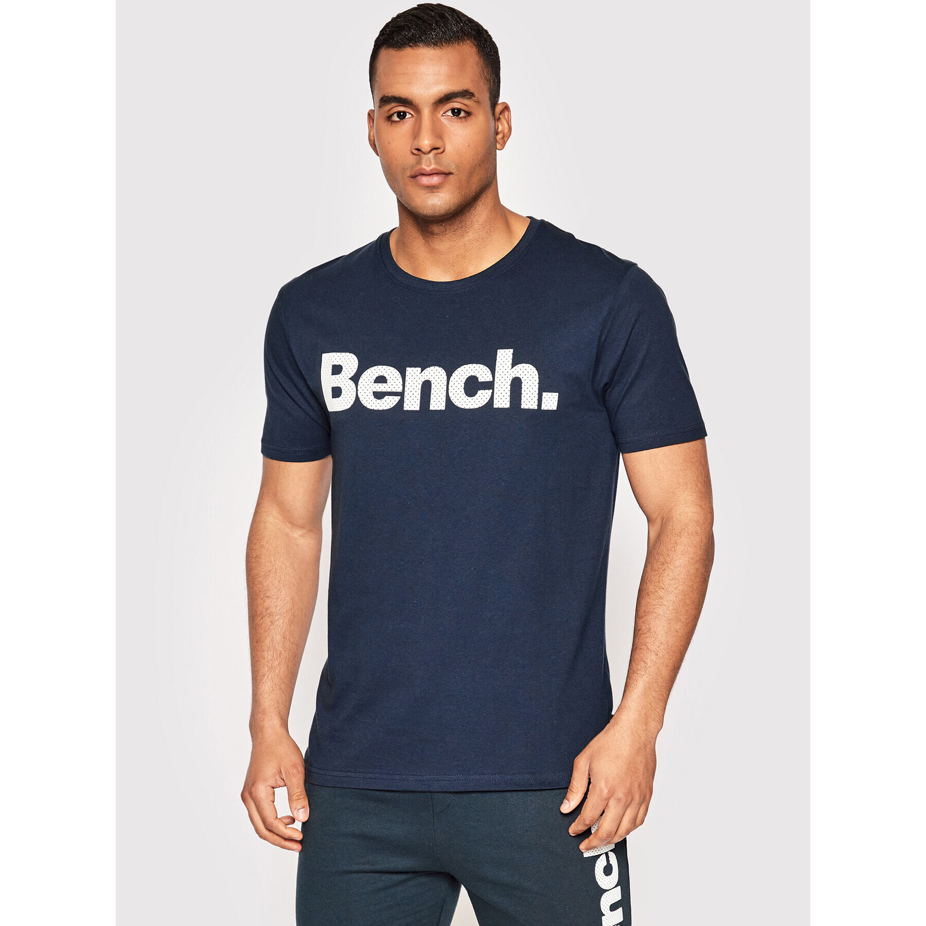 Bench Majica Leandro 118985 Mornarsko modra Regular Fit - Pepit.si